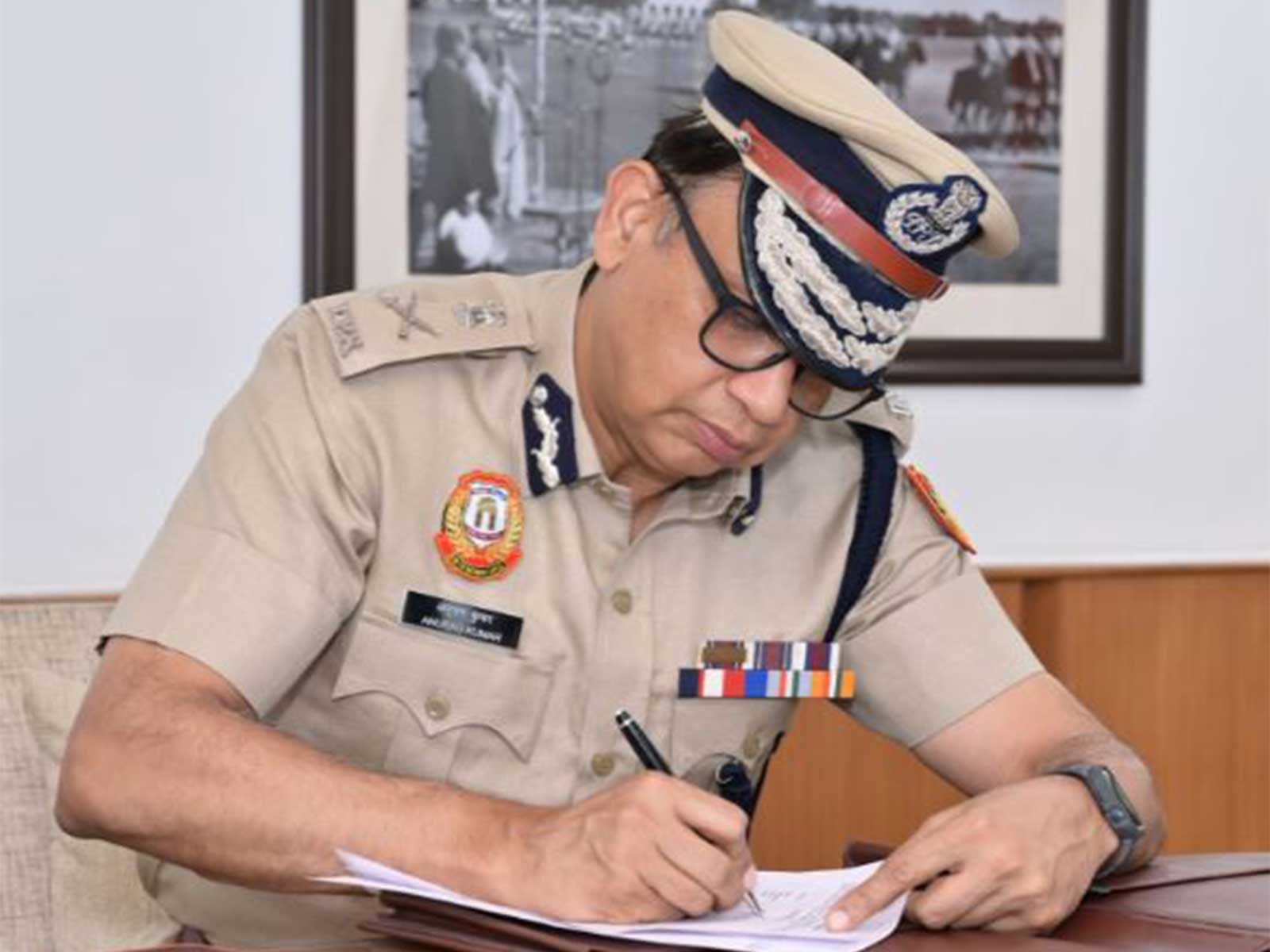 Delhi Police Commissioner Anurag Kumar (Photo/X/@DelhiPolice)