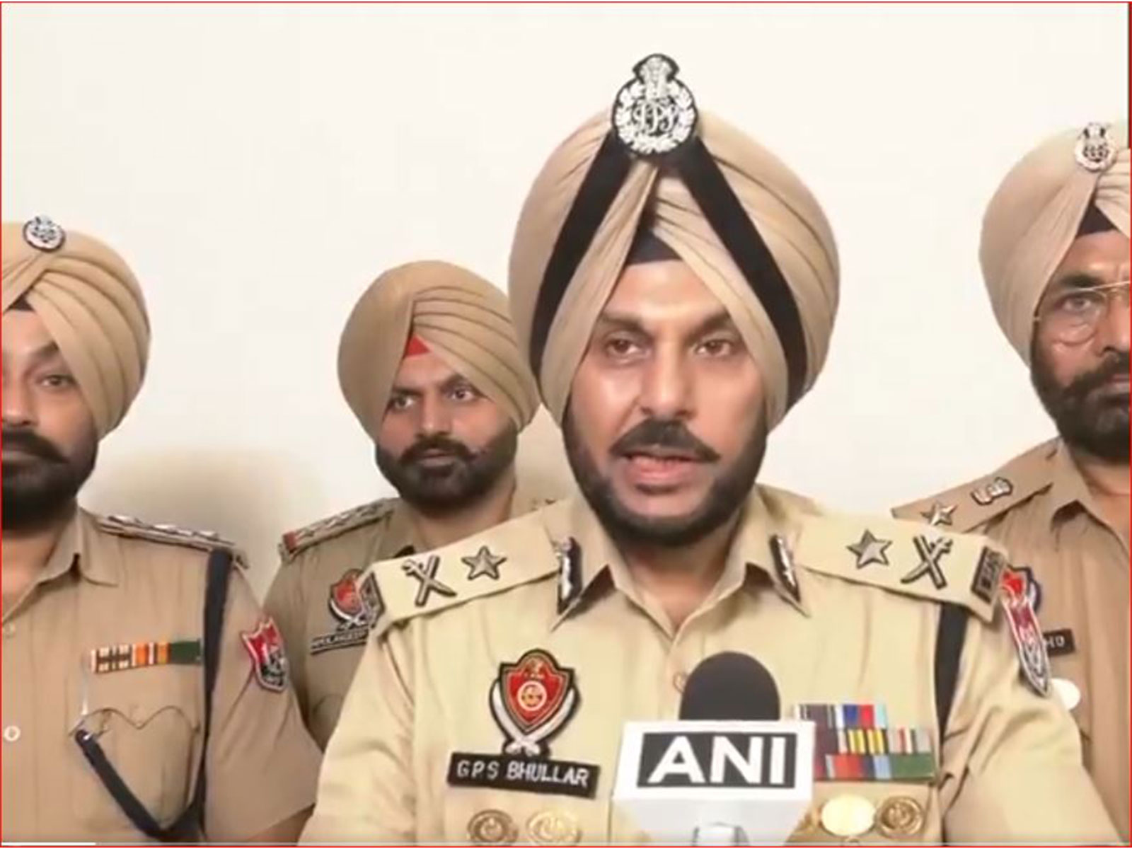 Amritsar Police Commissioner Gurpreet Singh Bhullar (Photo/ANI) Amritsar Police Commissioner Gurpreet Singh Bhullar (Photo/ANI)