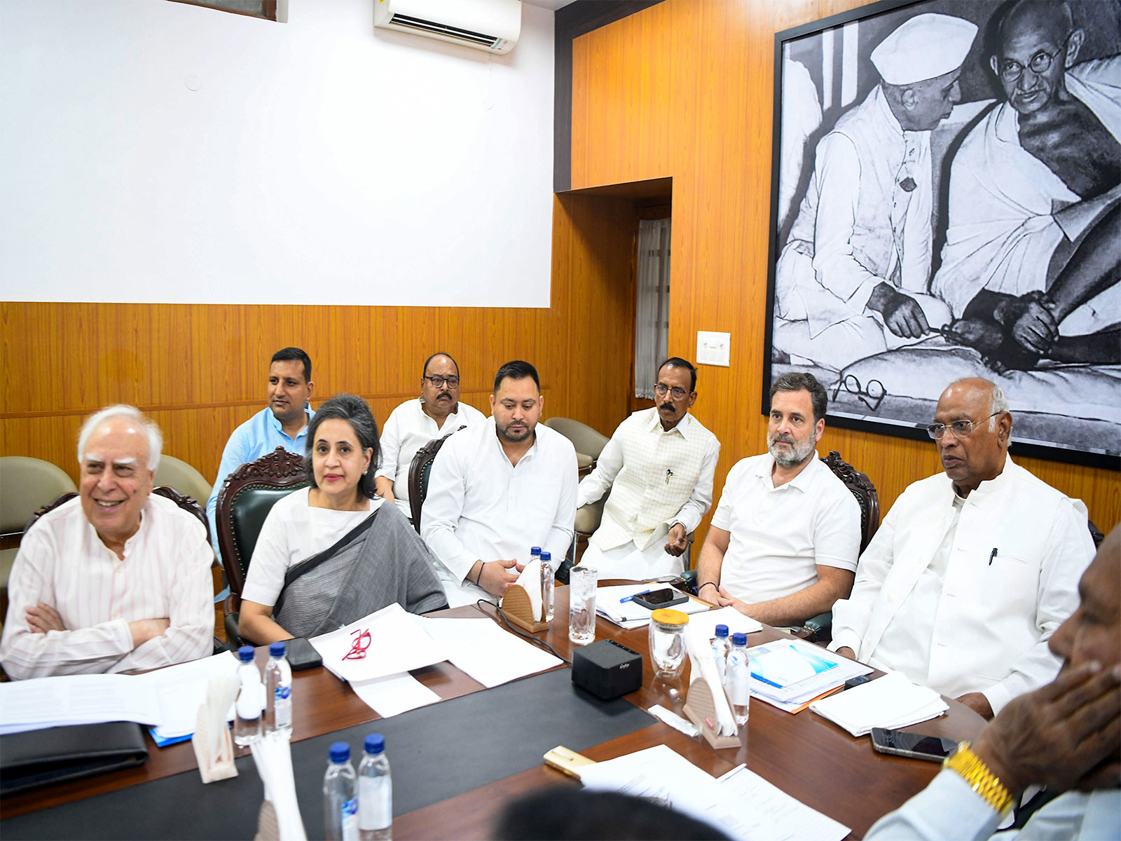 Visual from INDIA bloc meeting in April (File photo/ANI) Visual from INDIA bloc meeting in April (File photo/ANI)