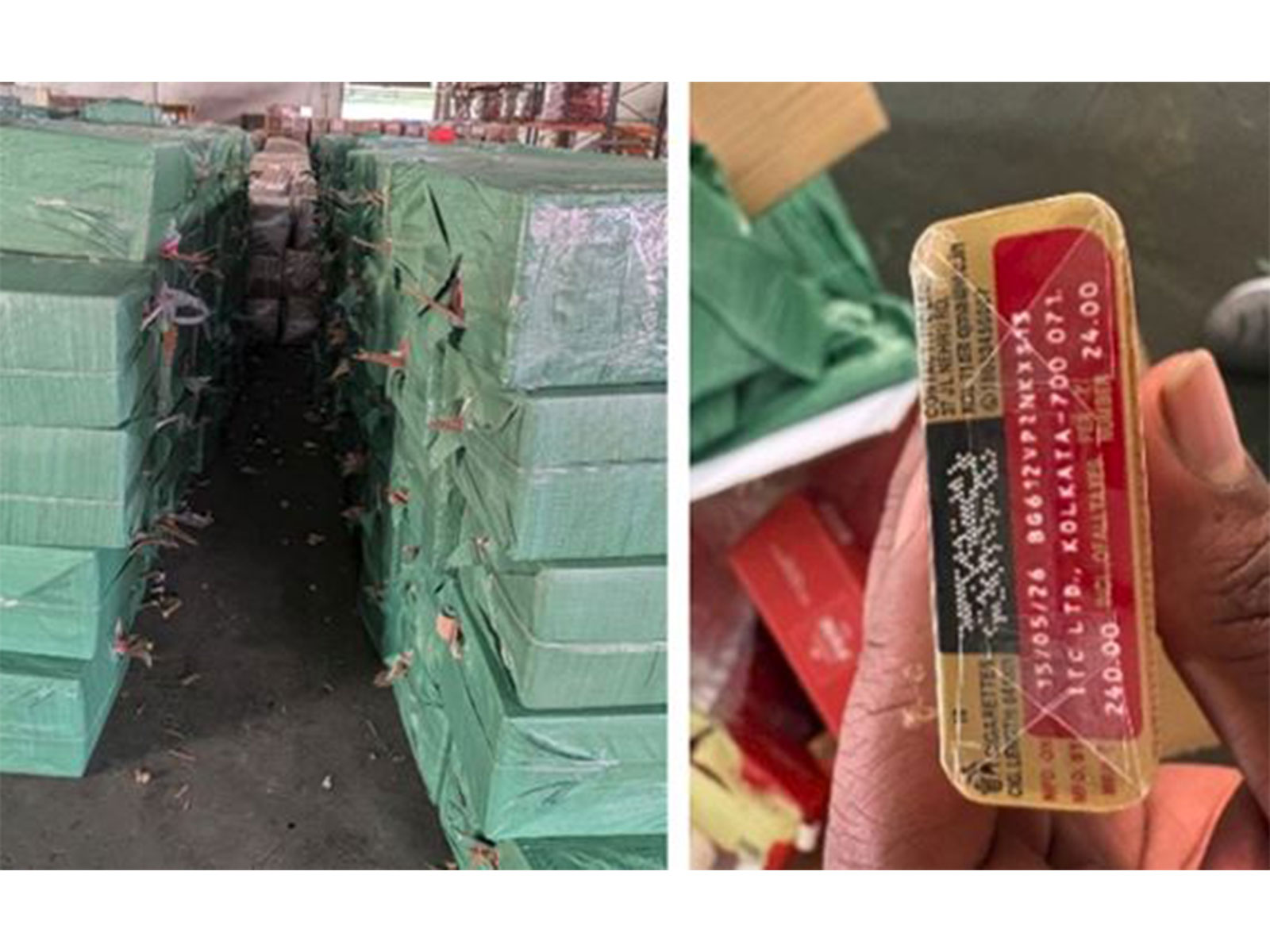 Seized material by DRI (Photo/Ministry of Finance) Seized material by DRI (Photo/Ministry of Finance)