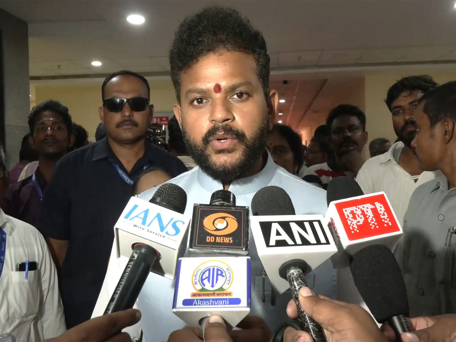 Union Civil Aviation Minister Kinjarapu Rammohan Naidu (Photo/ANI)