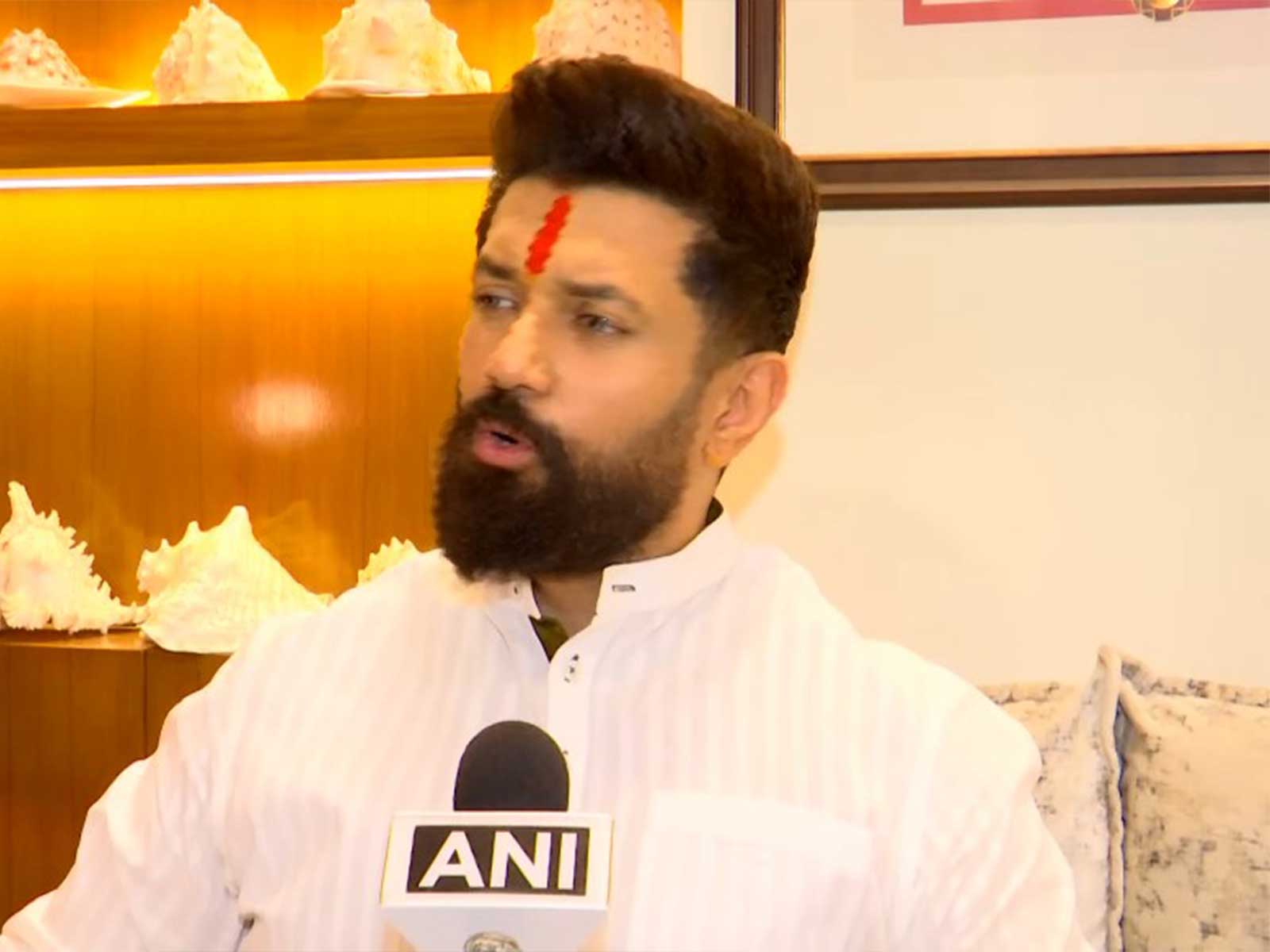 Union Minister and LJP (R) National President Chirag Paswan (Photo/ANI)