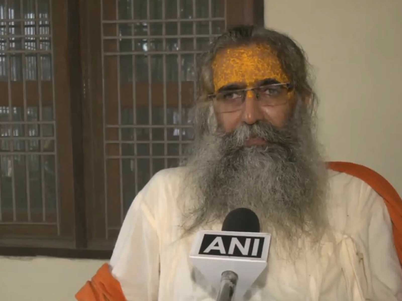 Shri Ram Janmabhoomi Teerth Kshetra Trust member Mahant Dinendra Das Maharaj (Photo/ANI) Shri Ram Janmabhoomi Teerth Kshetra Trust member Mahant Dinendra Das Maharaj (Photo/ANI)
