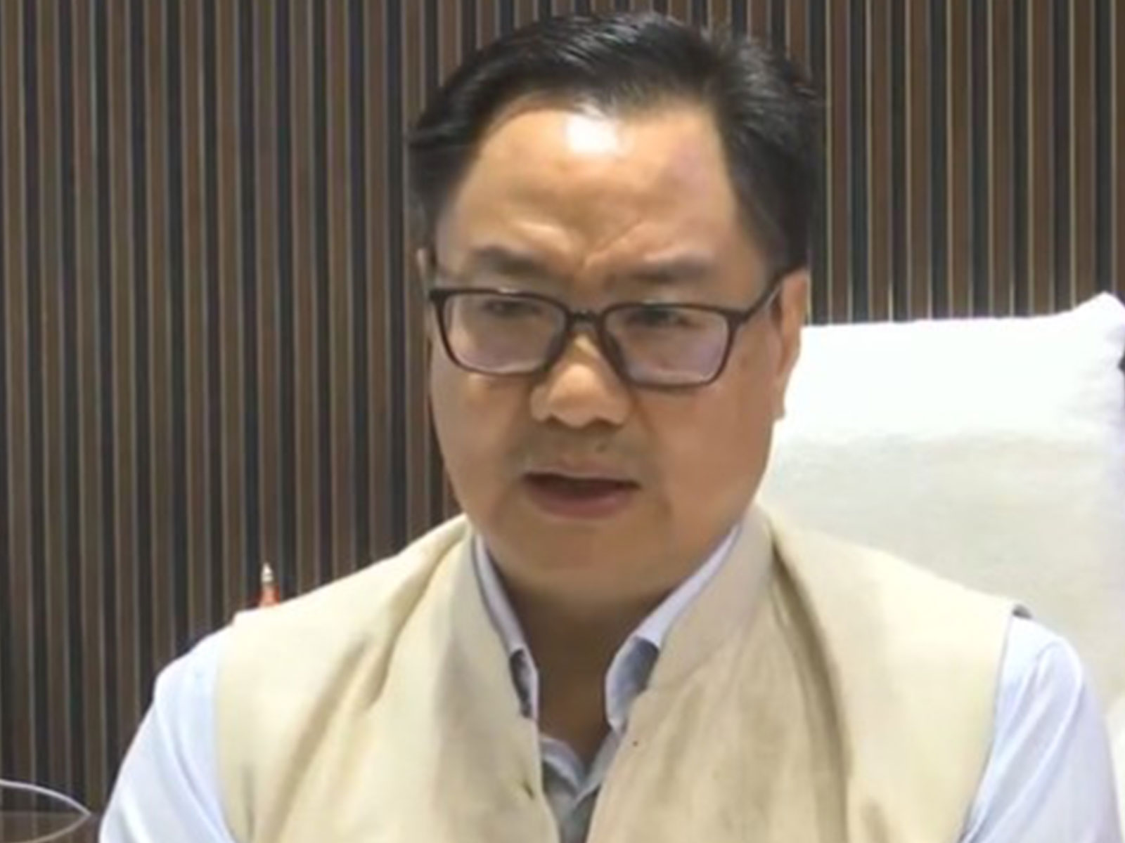 Union Parliamentary Affairs Minister Kiren Rijiju (Photo/ANI) Union Parliamentary Affairs Minister Kiren Rijiju (Photo/ANI)