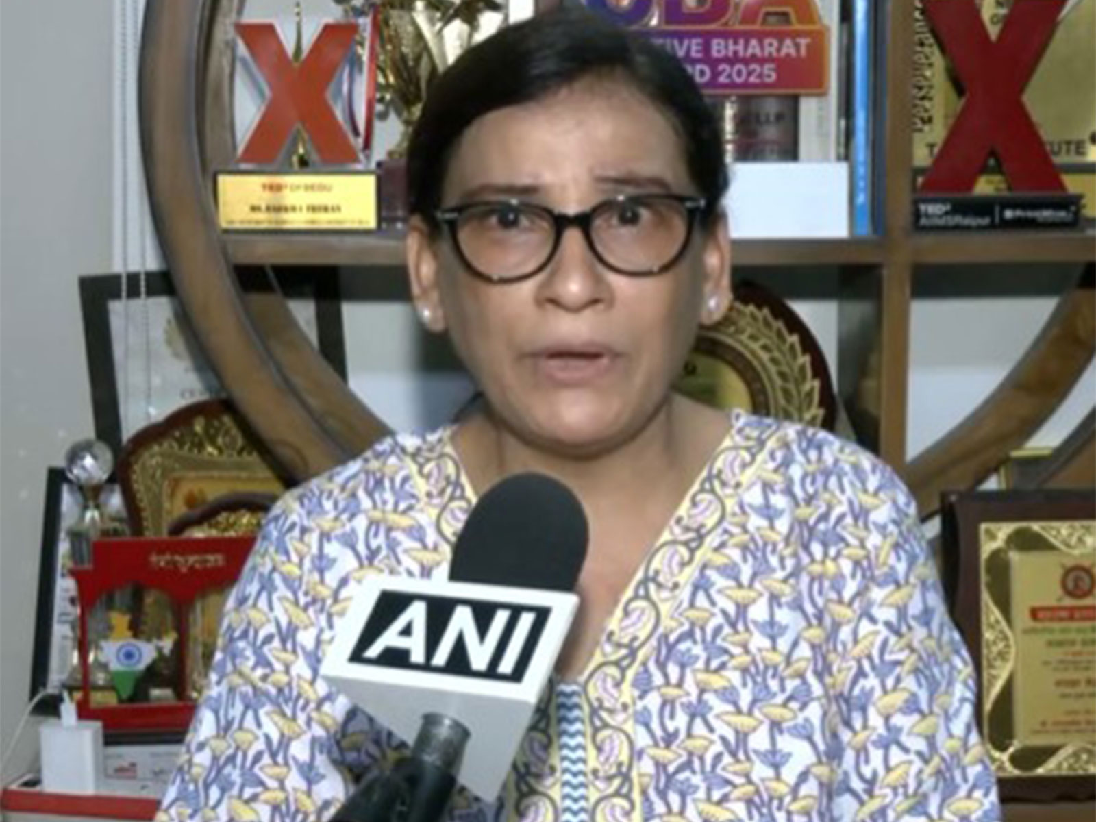 Self-described men’s rights activist Barkha Trehan (Photo/ANI) Self-described men’s rights activist Barkha Trehan (Photo/ANI)