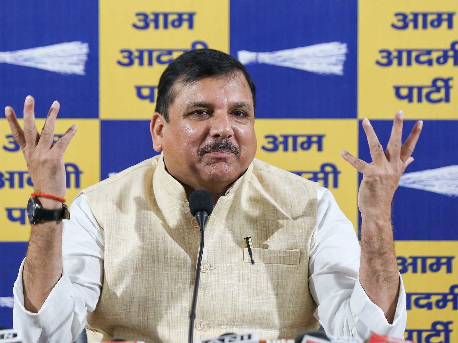 AAP MP Sanjay Singh (File Photo/ANI) AAP MP Sanjay Singh (File Photo/ANI)
