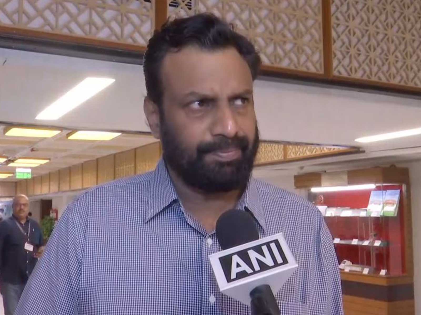 CPI Rajya Sabha MP P Sandosh Kumar (Photo/ANI)