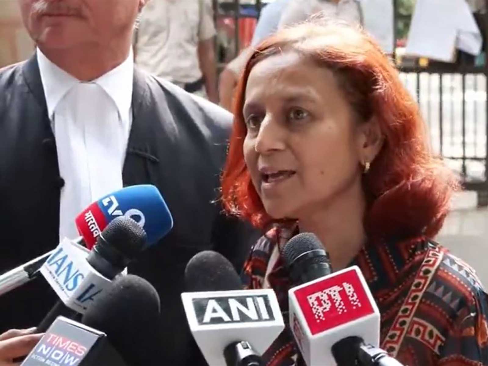 Sonam Wangchuk's wife Gitanjali Angmo (Photo/ANI)