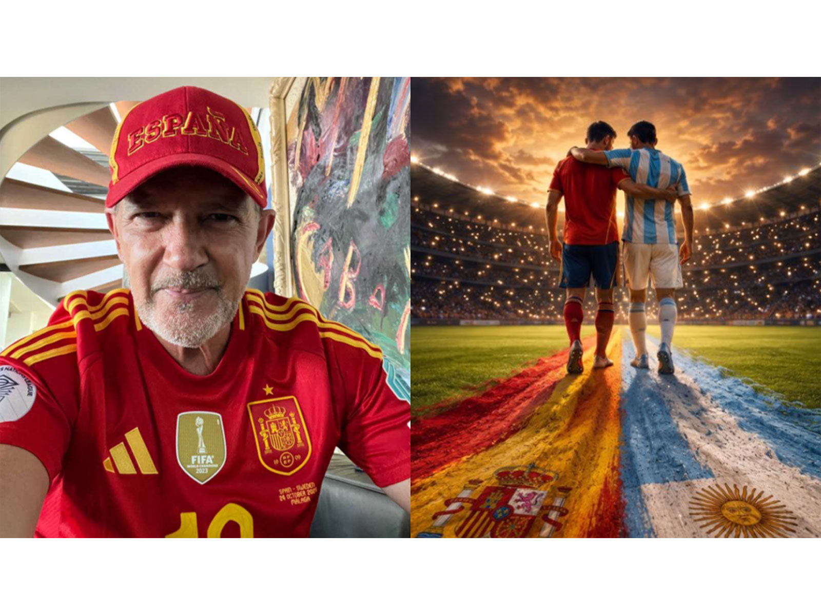 Antonio Banderas (Photos/X/@antoniobanderas)