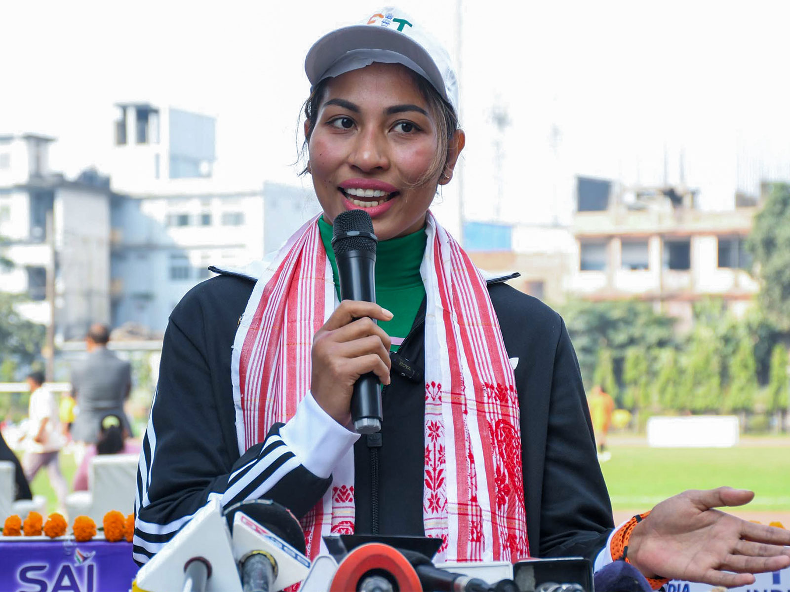 Olympian boxer Lovlina Borgohain (FilePhoto/ANI)