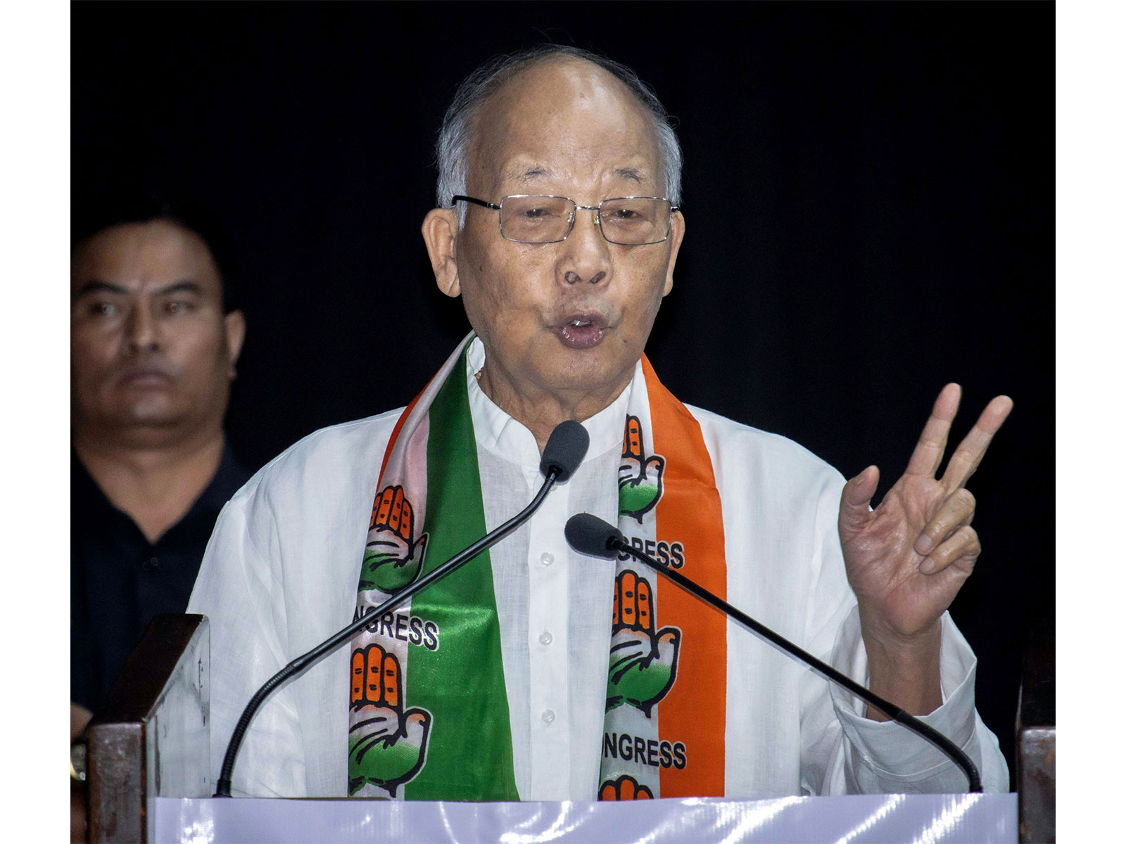 Former Manipur Chief Minister Okram Ibobi Singh (File photo/ANI)