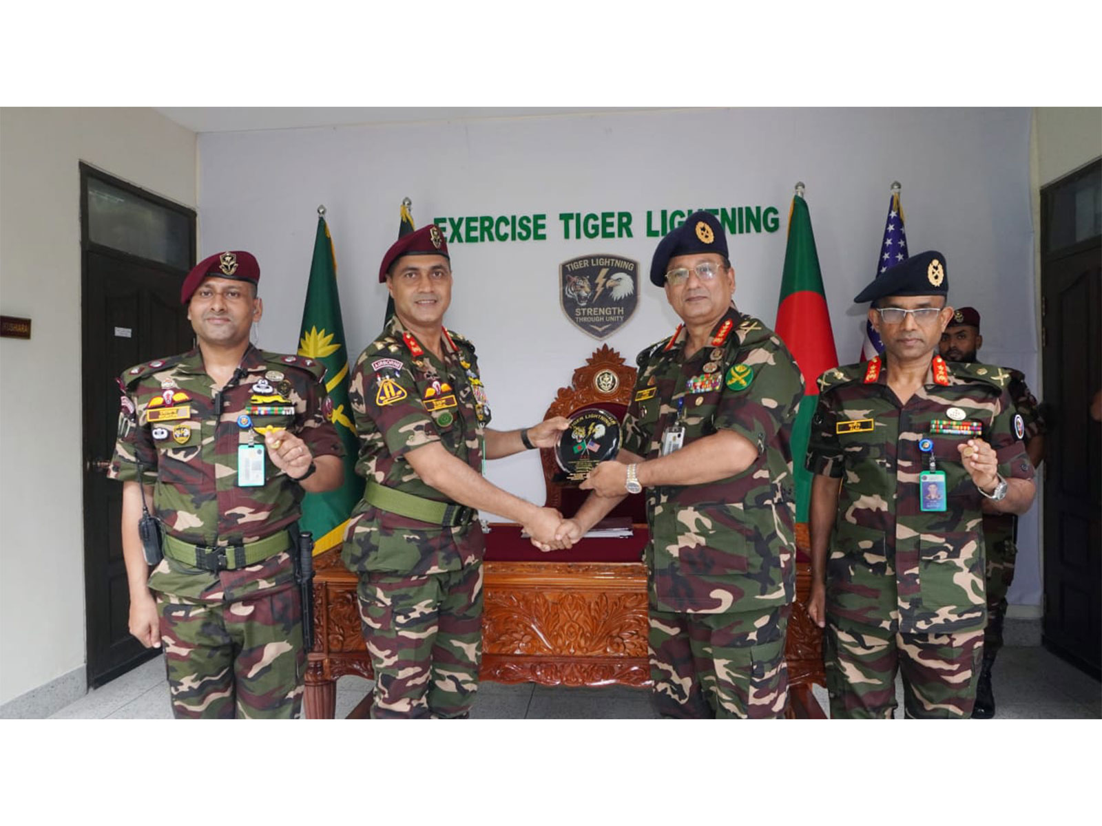 Bangladesh-US army begins Bangladesh-US army begins