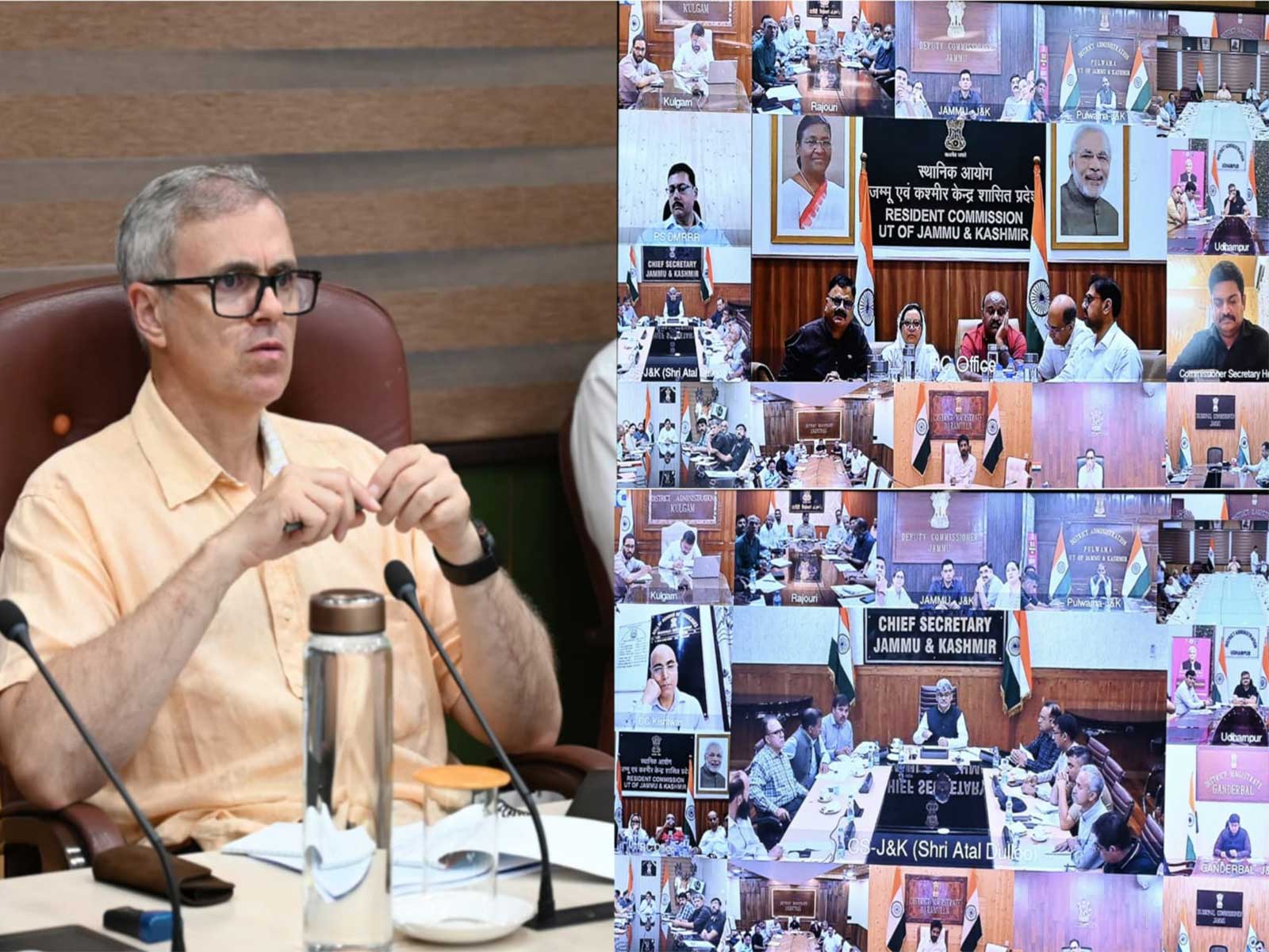 Jammu and Kashmir Chief Minister Omar Abdullah (File Photo/Release)
