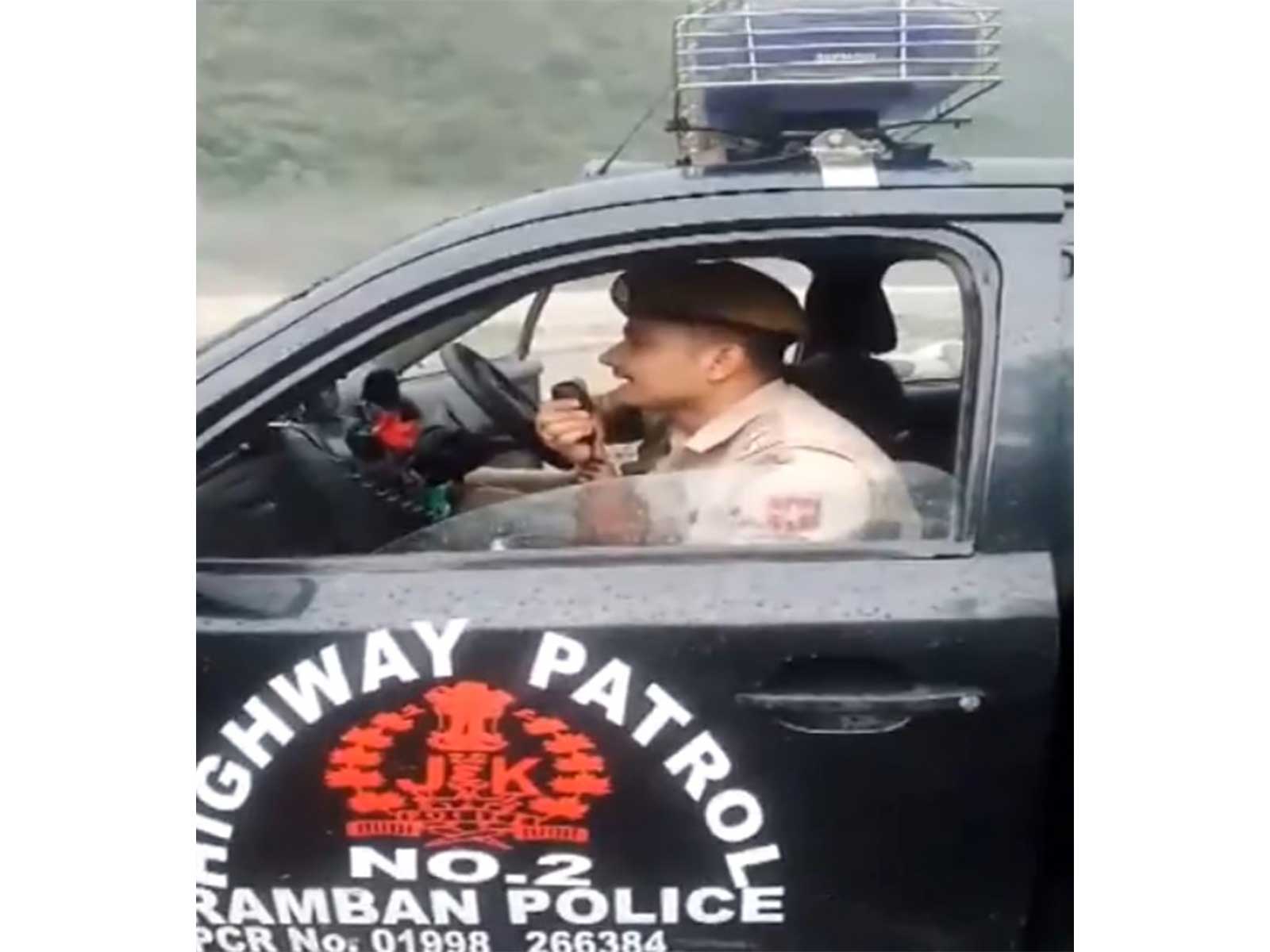 Ramban Police urge public to avoid Chenab Rivers banks in rain-hit Jammu and Kashmir. (Photo/Ramban Police) Ramban Police urge public to avoid Chenab Rivers banks in rain-hit Jammu and Kashmir. (Photo/Ramban Police)
