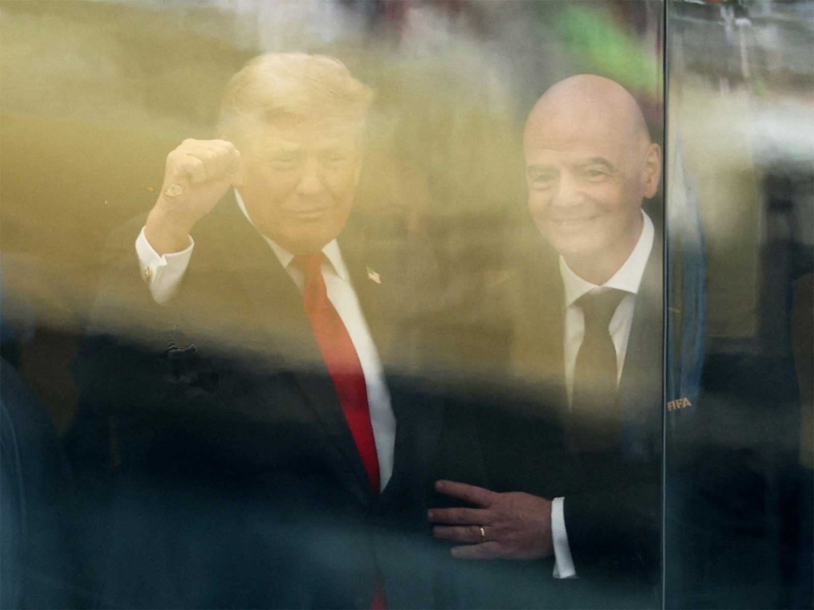 U.S. President Donald Trump and FIFA President Gianni Infantino (Photo/Reuters) U.S. President Donald Trump and FIFA President Gianni Infantino (Photo/Reuters)