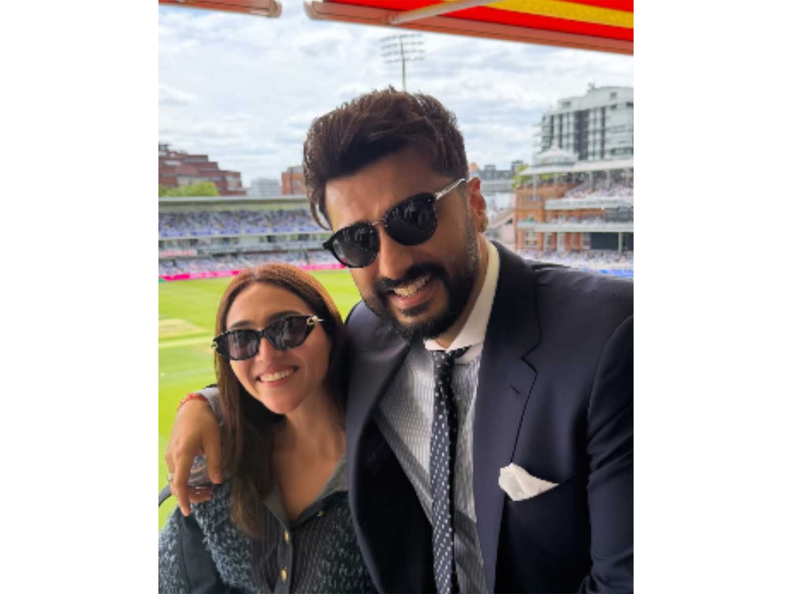 Arjun Kapoor with Sahiba Bali (Photo/Instagram@sahibabali)