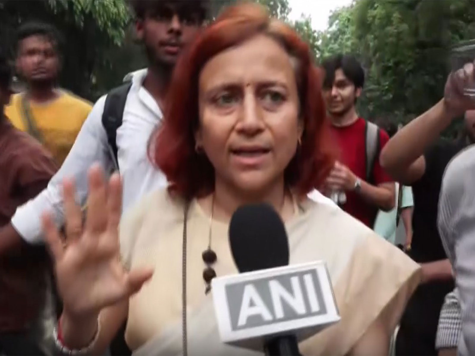 activist Sonam Wangchuk's wife, Dr Gitanjali Angmo (Photo/ANI)