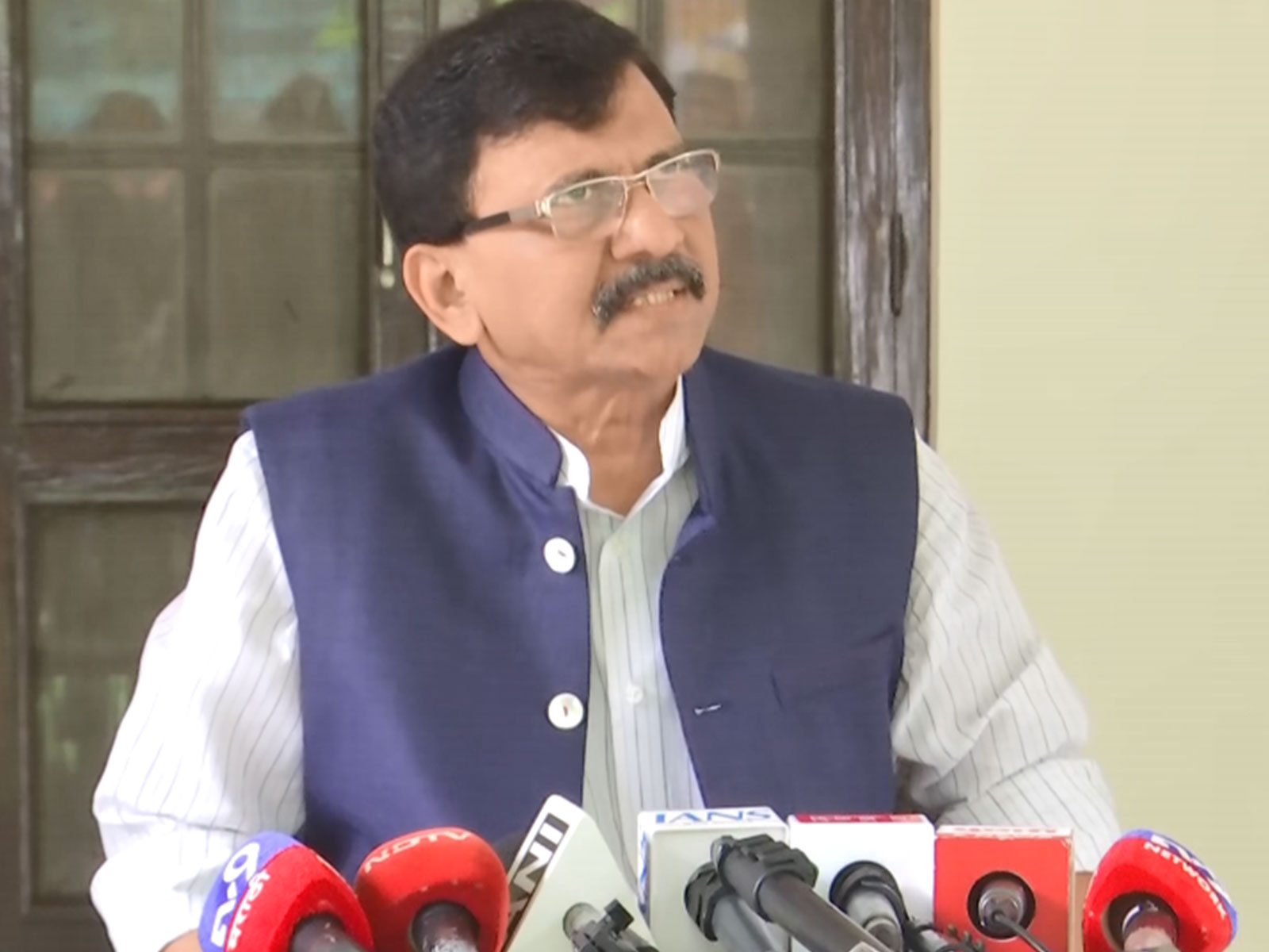Shiv Sena (UBT) MP Sanjay Raut (Photo/ANI)