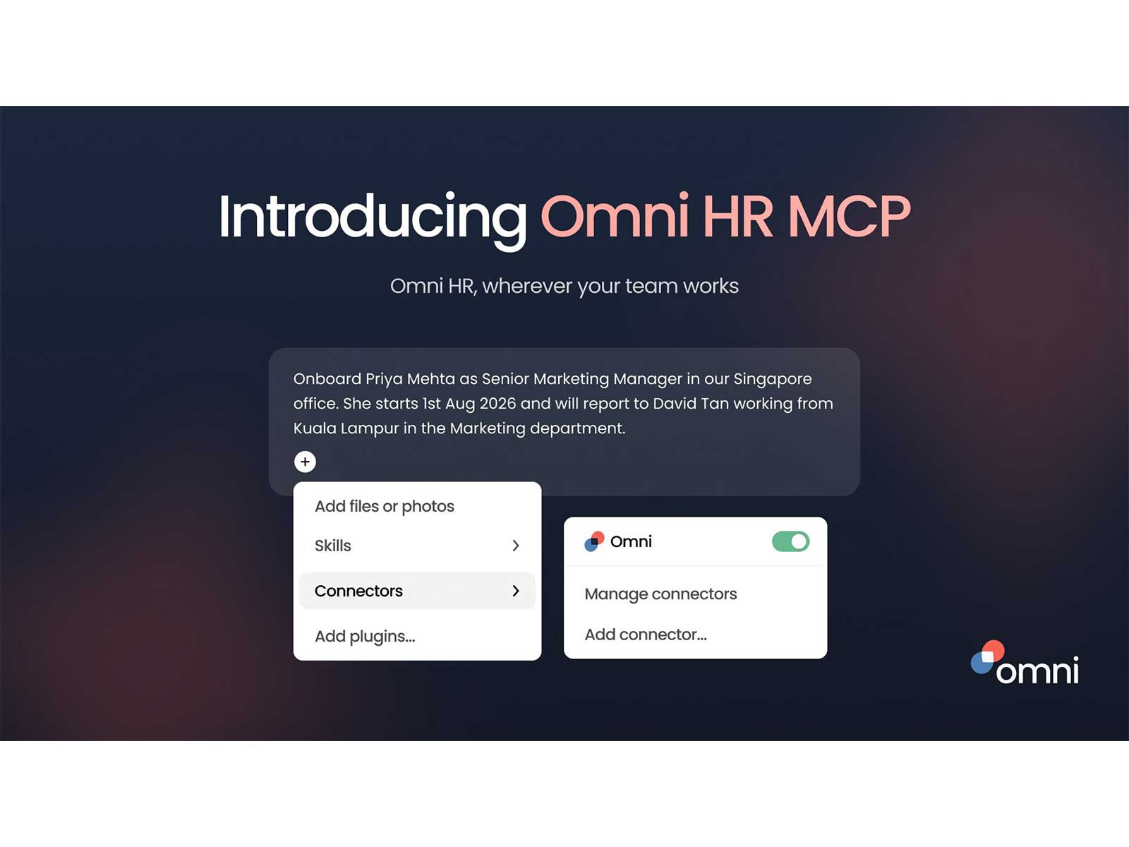 Omni HR Launches Native MCP Integration, Connecting AI Assistants to Live HR Data