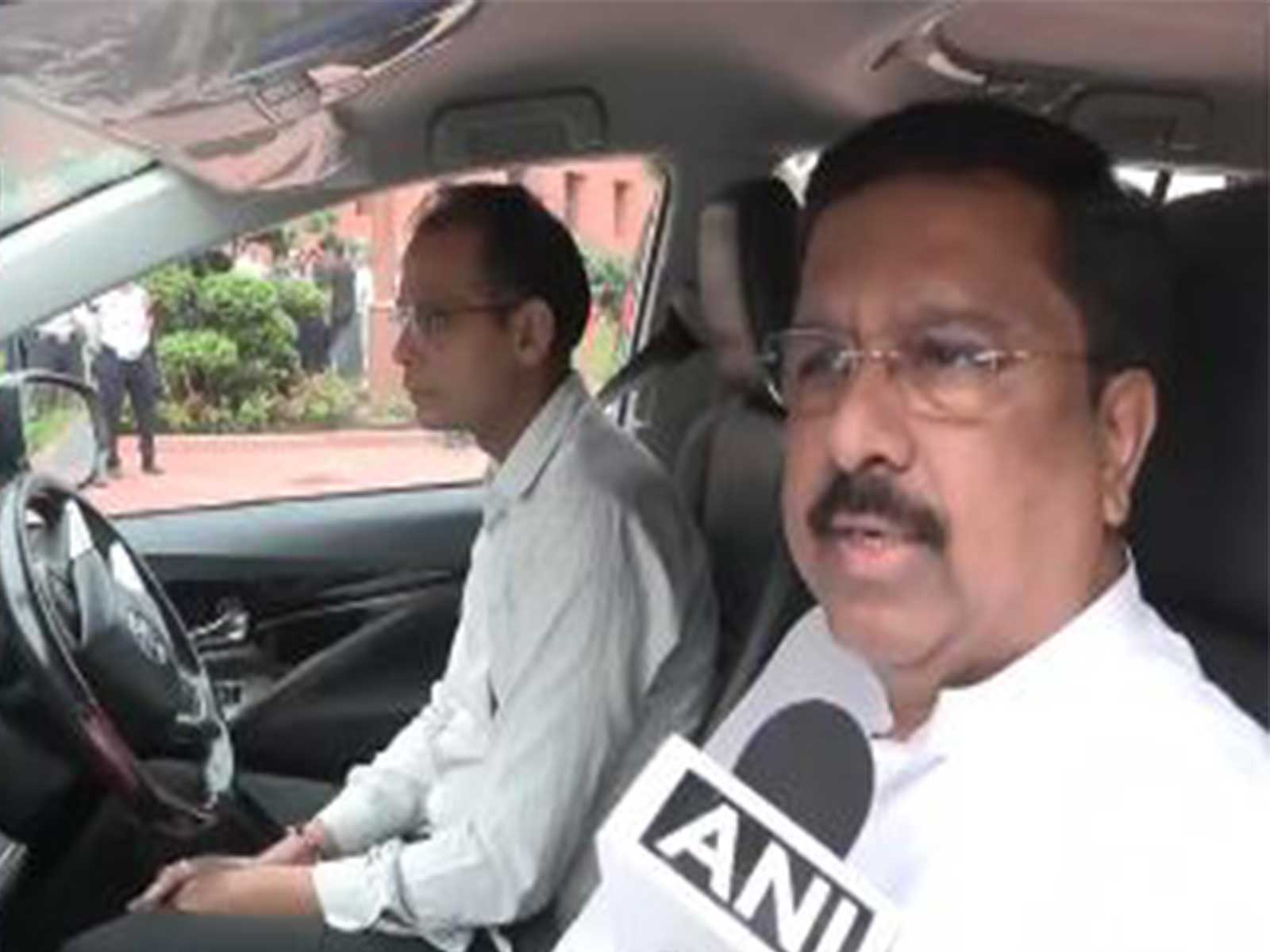 Congress MP Syed Naseer Hussain (Photo/ANI)
