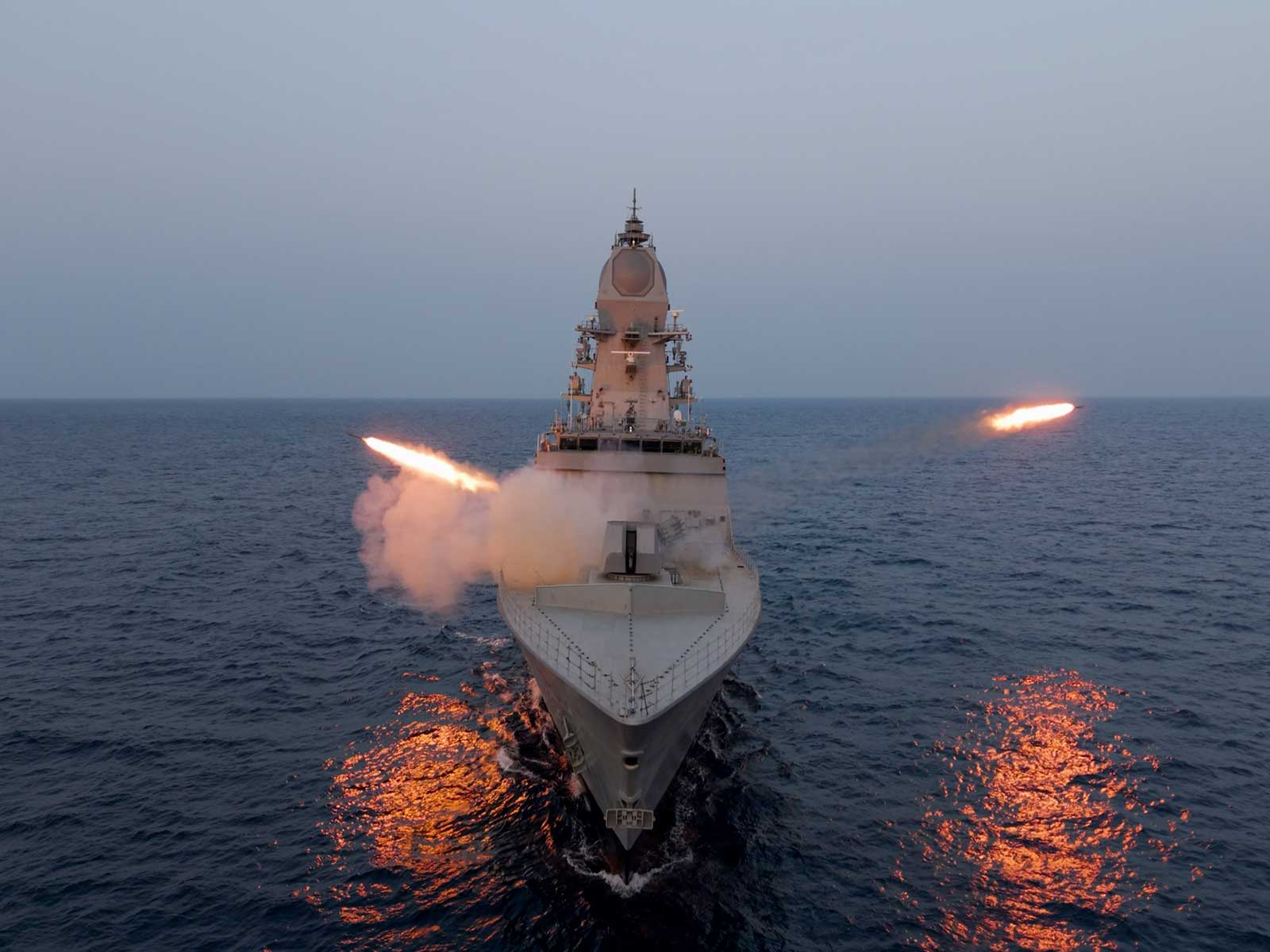 Project 17A indigenous stealth frigate, Mahendragiri (F38) (Photo/IndianNavy) Project 17A indigenous stealth frigate, Mahendragiri (F38) (Photo/IndianNavy)