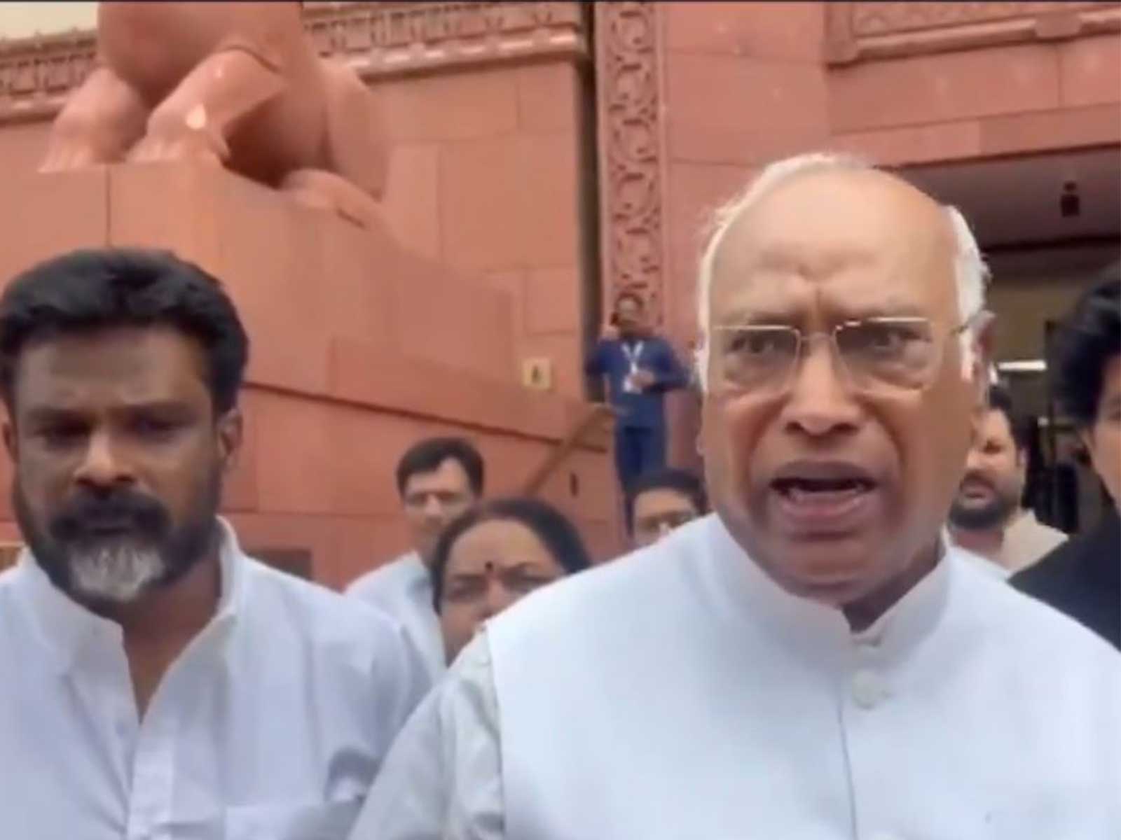 LoP Rajya Sabha Mallikarjun Kharge (Photo/ANI) LoP Rajya Sabha Mallikarjun Kharge (Photo/ANI)