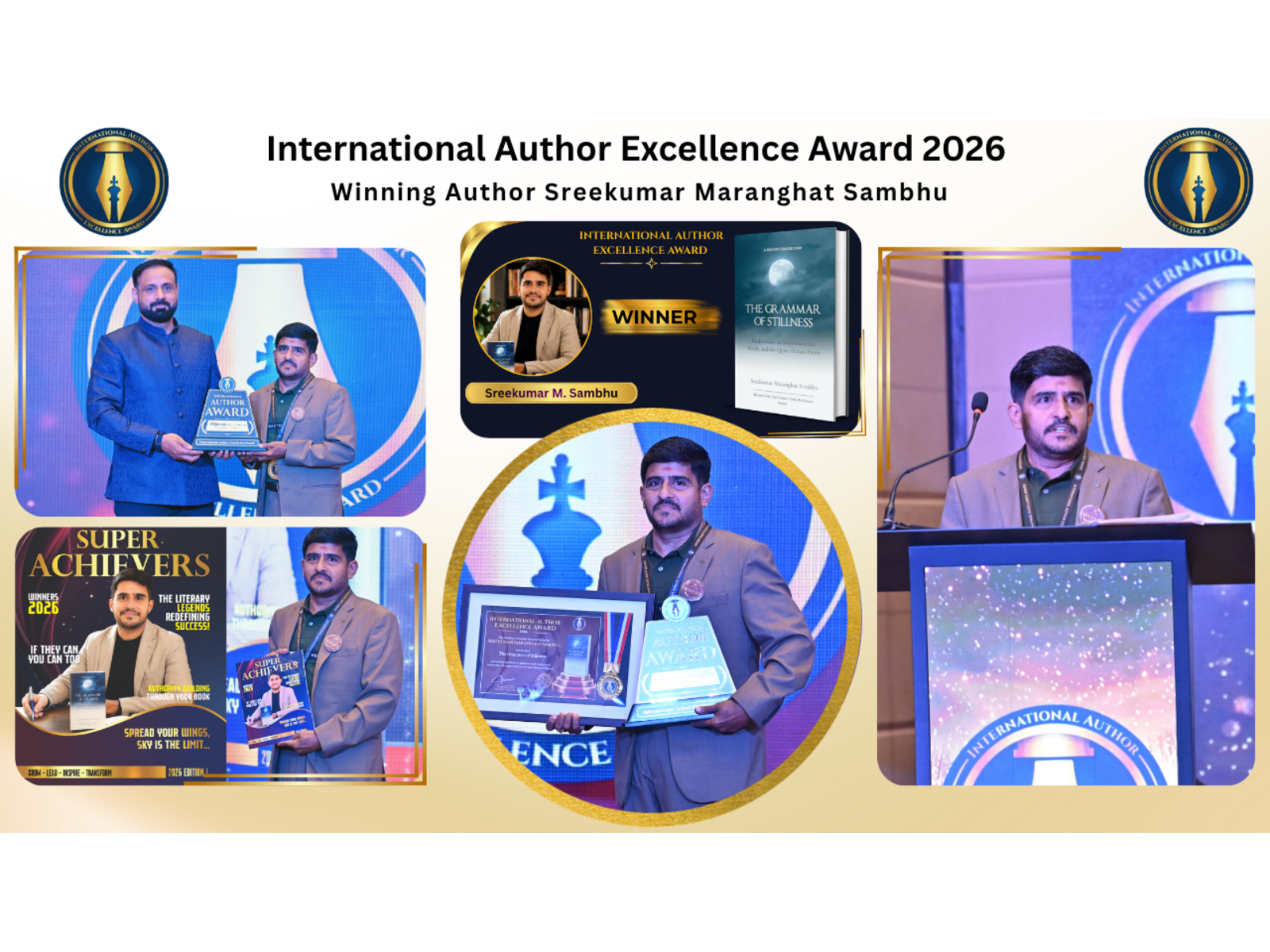 Sreekumar Maranghat Sambhu Honoured at IAEA 2026 for The Grammar of Stillness Sreekumar Maranghat Sambhu Honoured at IAEA 2026 for The Grammar of Stillness