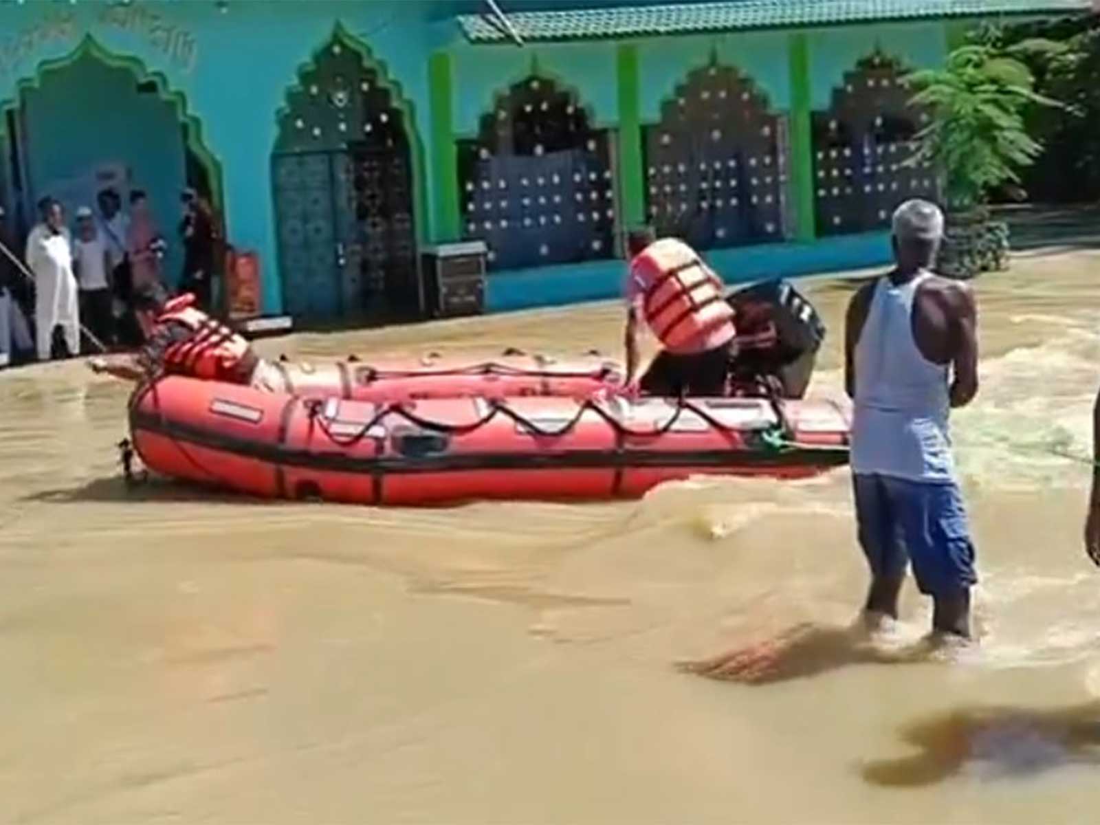Rescue operation in Assam's Jorhat (Photo/ANI)