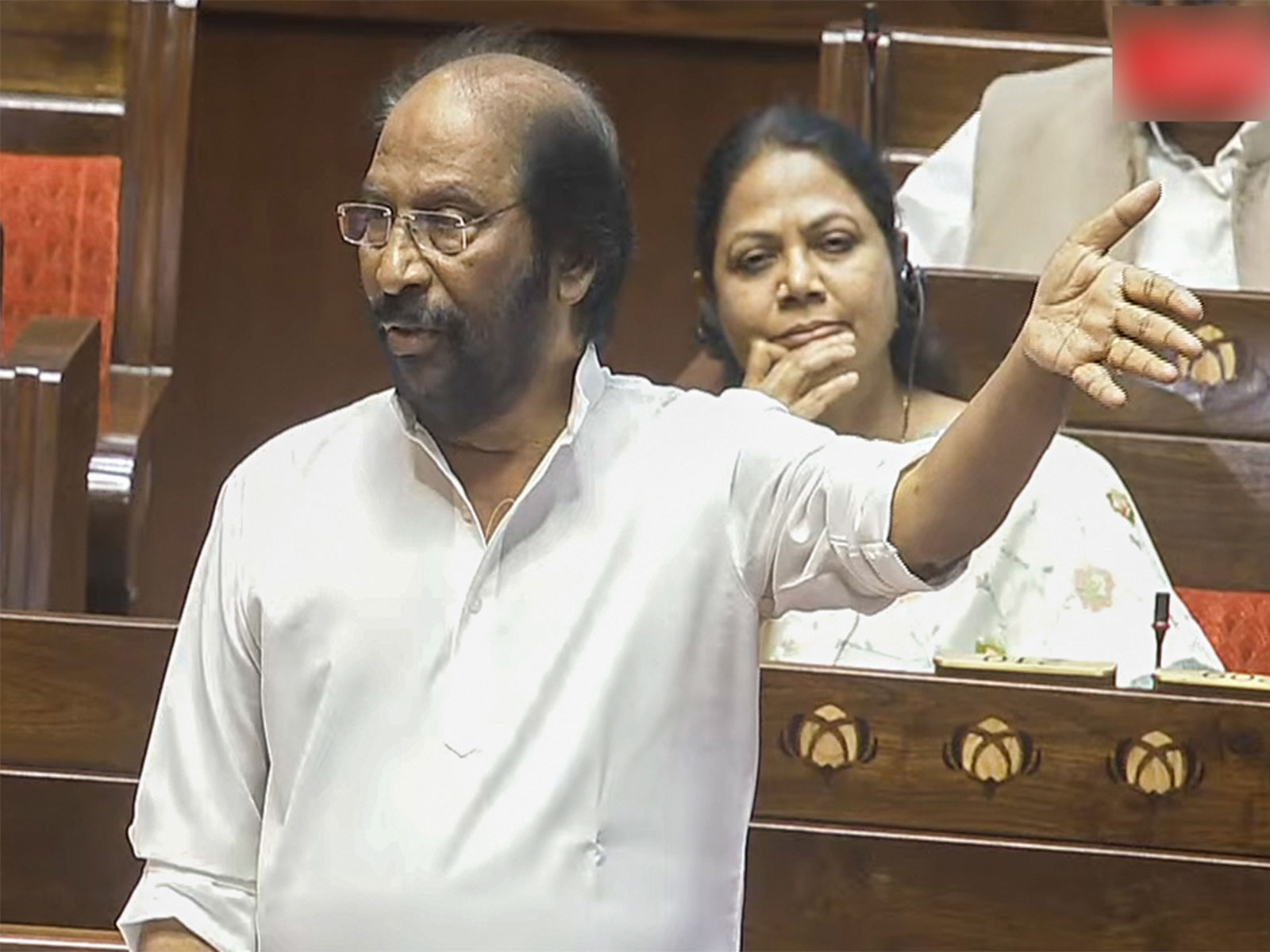 DMK MP Tiruchi Siva (Photo/ANI)