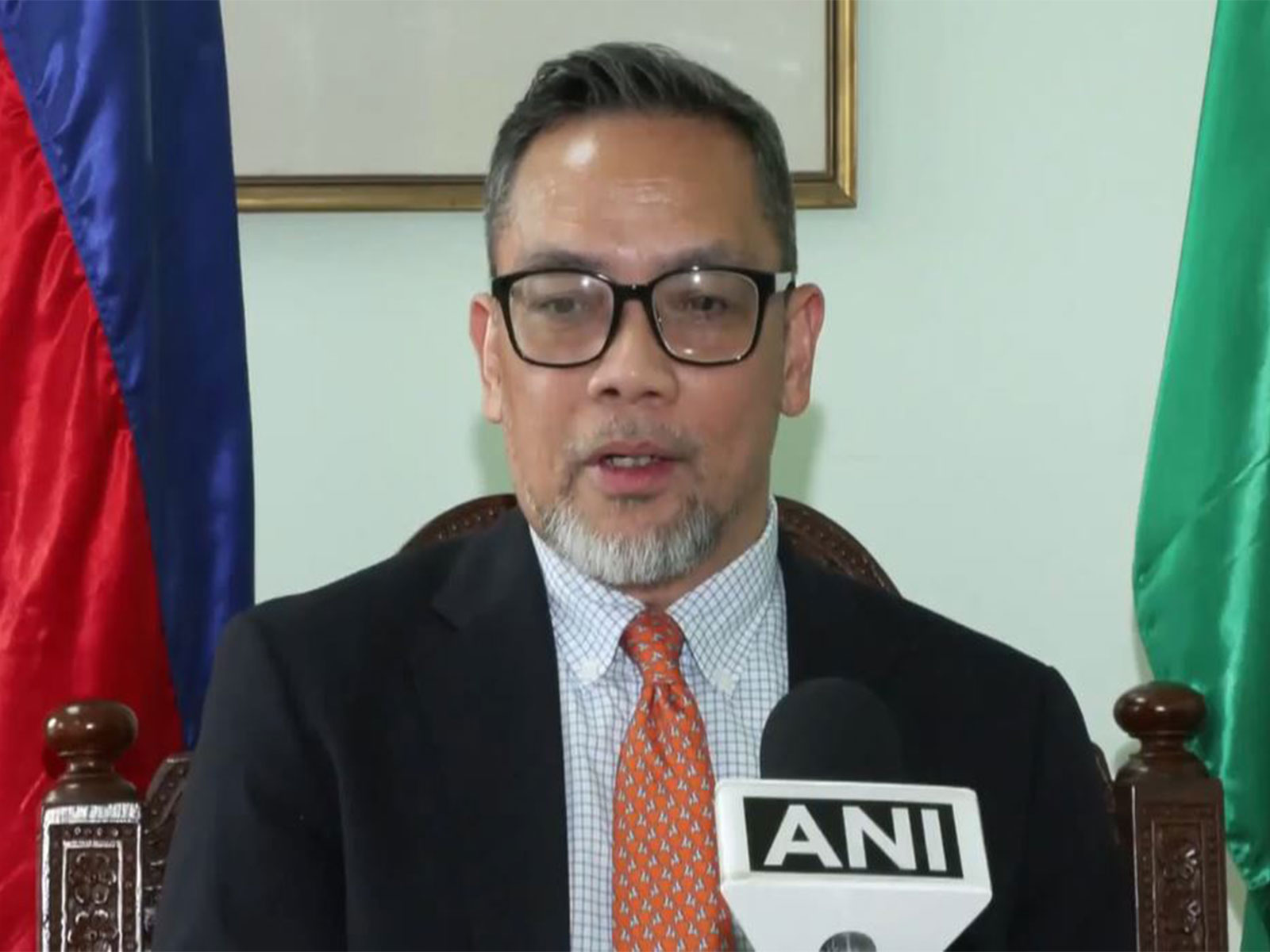 Philippine Ambassador to India Josel F Ignacio (Photo/ANI) Philippine Ambassador to India Josel F Ignacio (Photo/ANI)