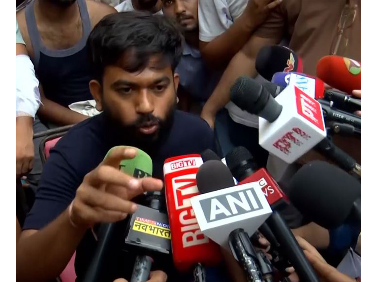 Cockroach Janata Party (CJP) activist Abhijeet Dipke (Photo/ANI)