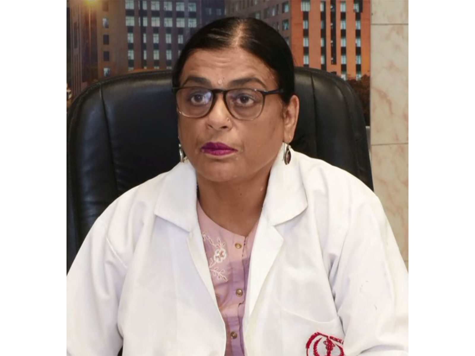 Dr. Prof. Manisha Thakur, HOD Medicine, Safdarjung Hospital (Photo/ANI)