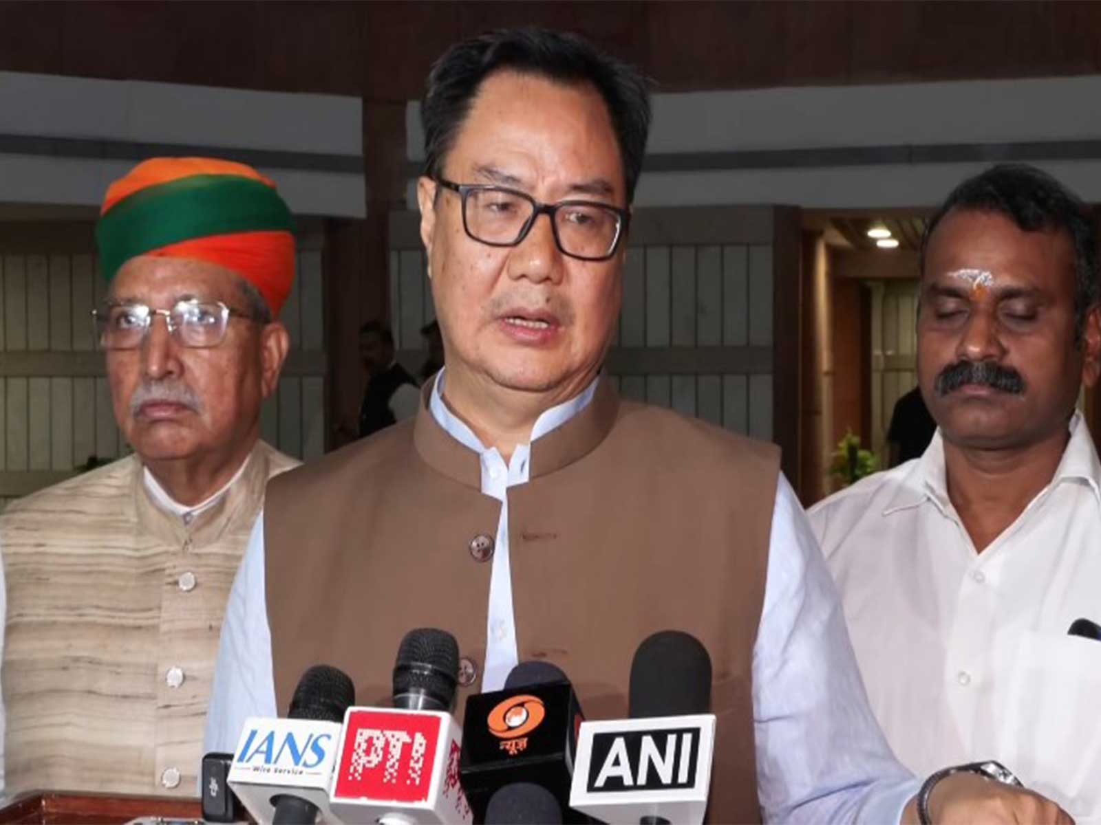 Union Parliamentary Affairs Minister Kiren Rijiju (Photo/ANI)