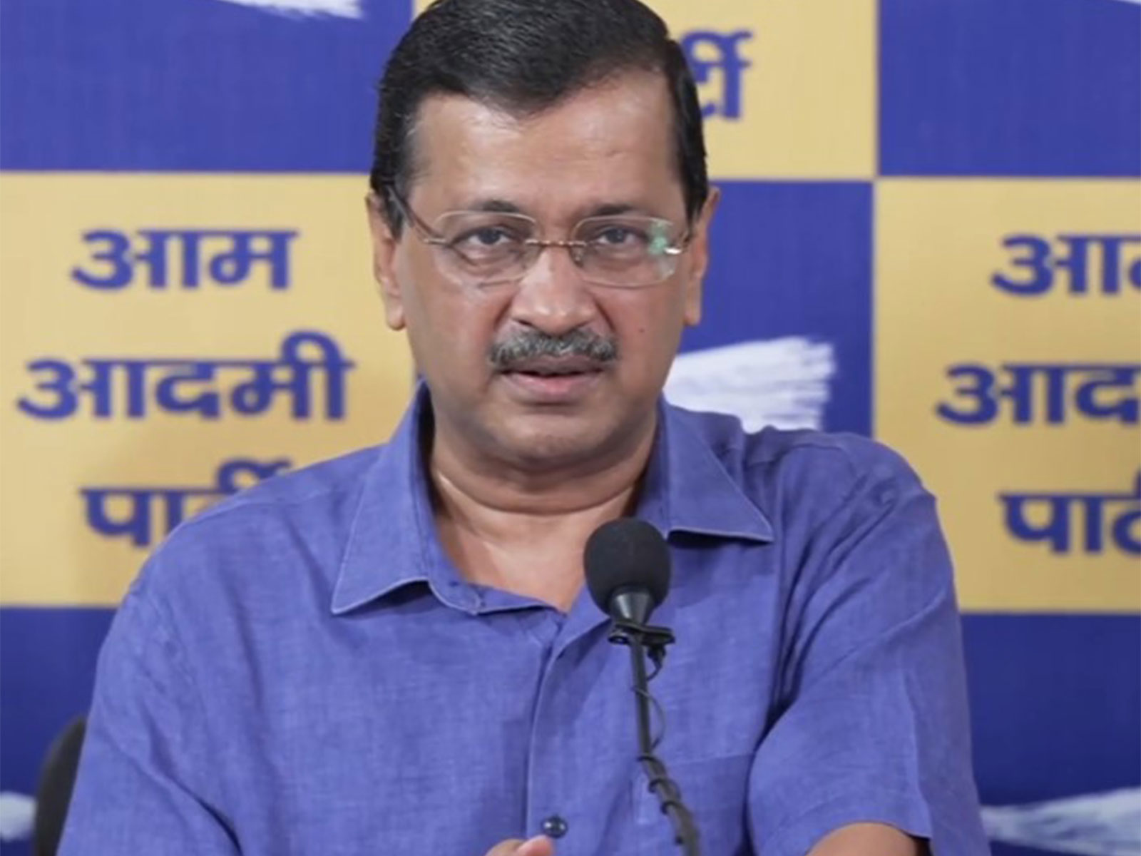 AAP convener Arvind Kejriwal (Photo/@AamAadmiParty/X)