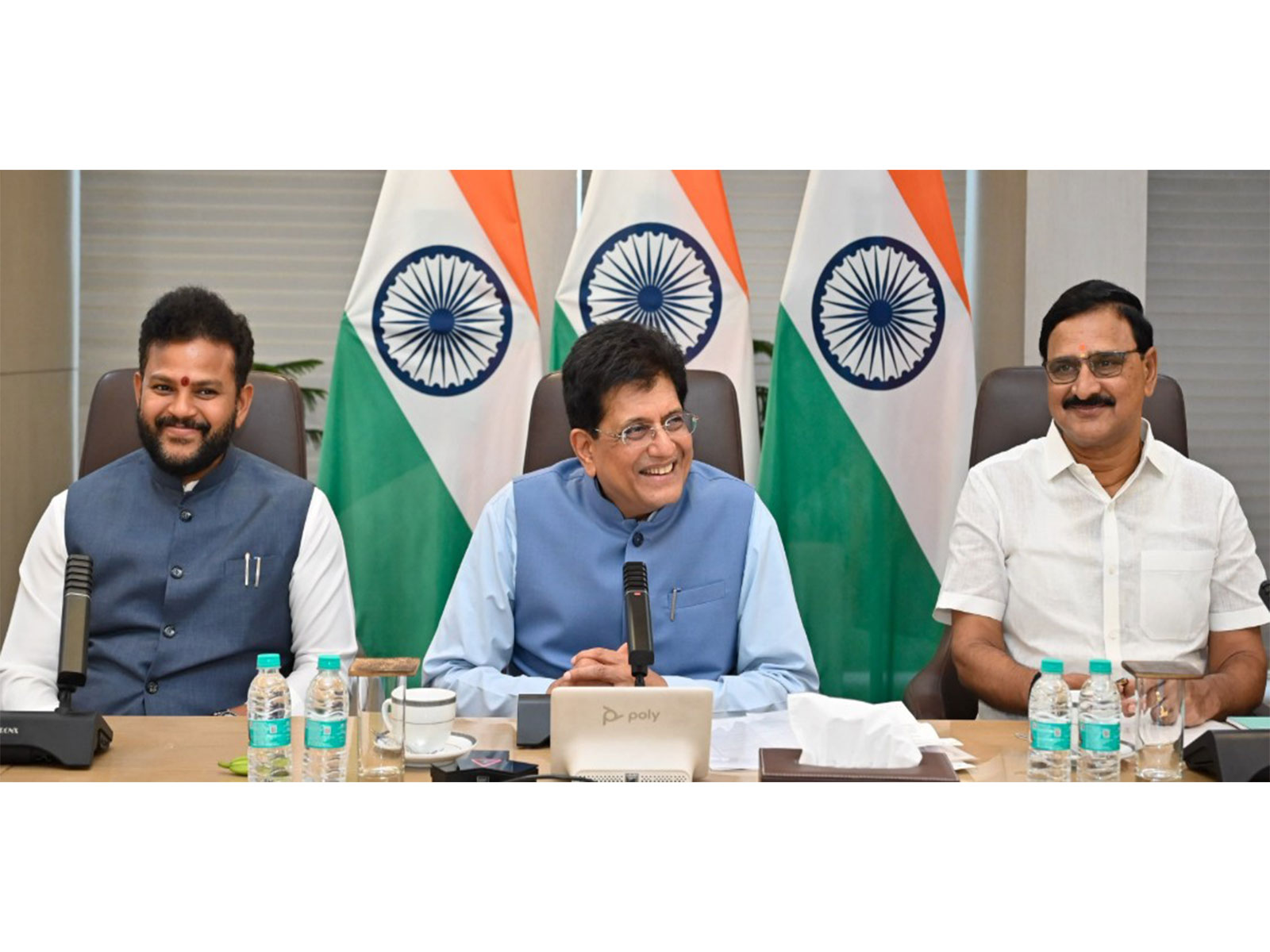 Ram Mohan Naidu, Piyush Goyal (Photo/X_@PiyushGoyal) Ram Mohan Naidu, Piyush Goyal (Photo/X_@PiyushGoyal)