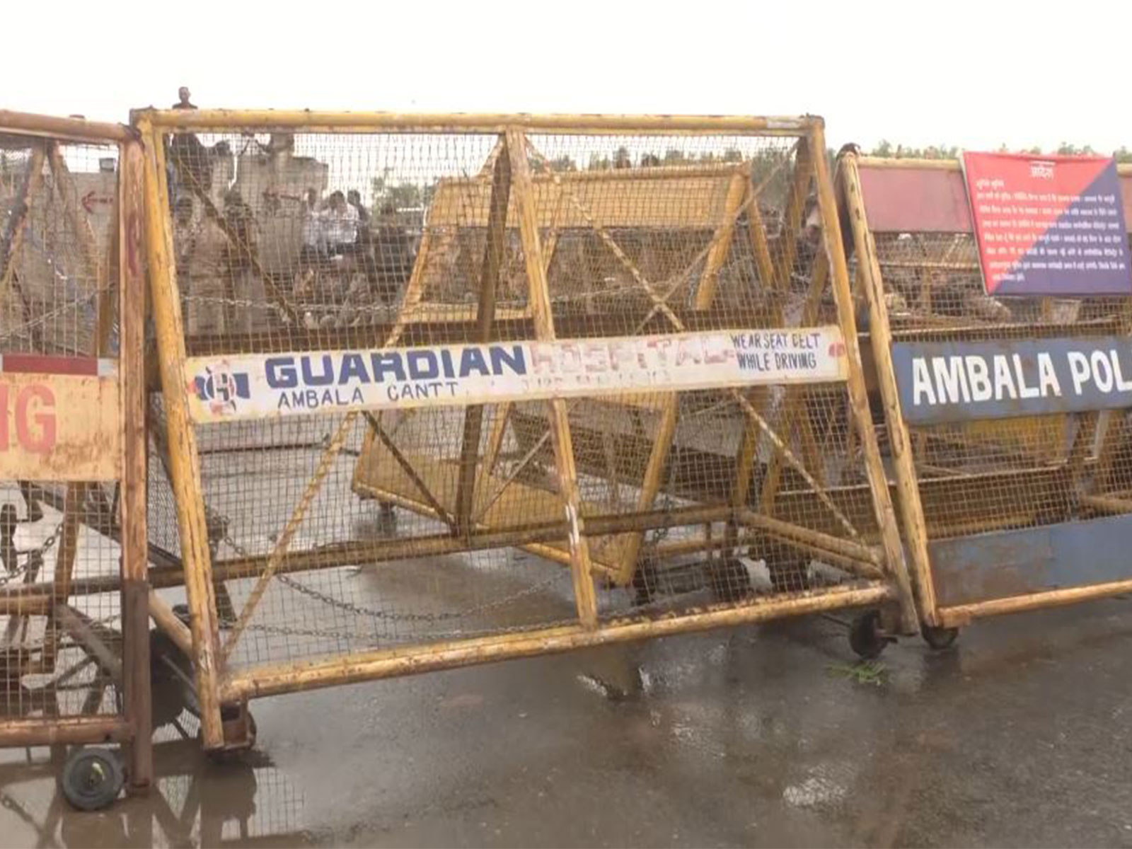 Visual from Shambhu Border (Photo/ANI) Visual from Shambhu Border (Photo/ANI)