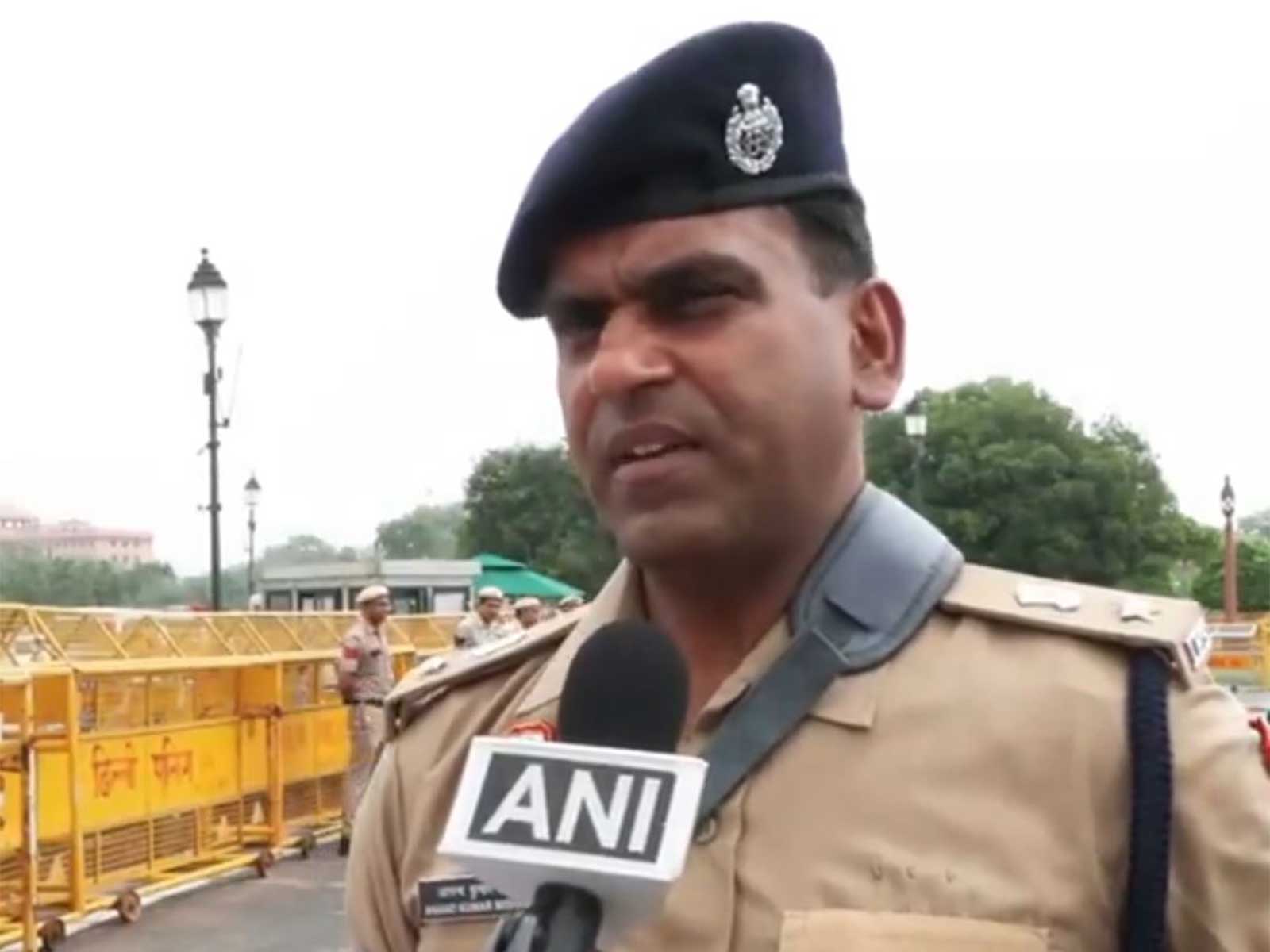 Delhi Police DCP Anand Kumar Mishra Photo/ANI)