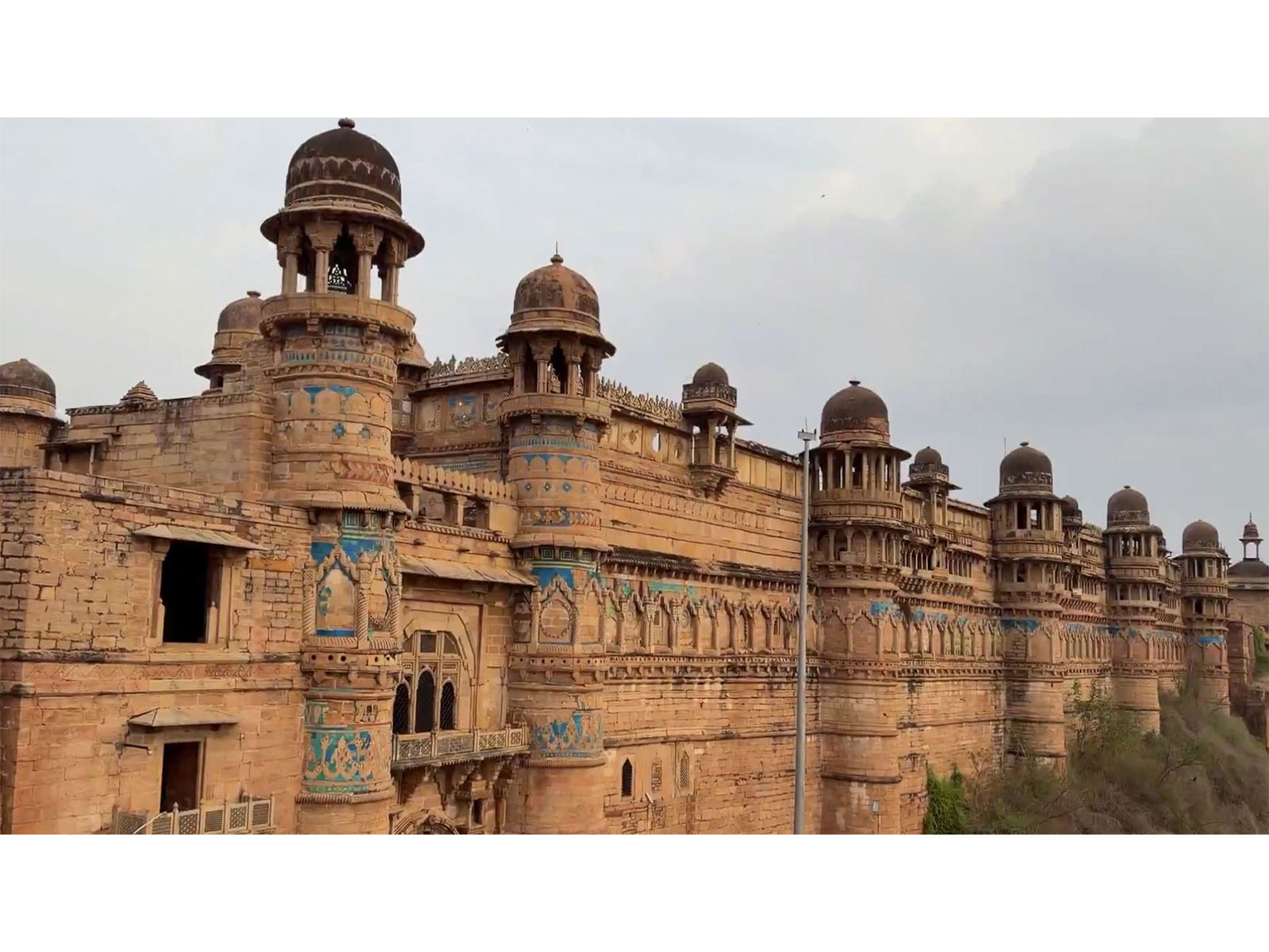 Representative Image of the Gwalior Fort (Photo/X@tourismgoi)