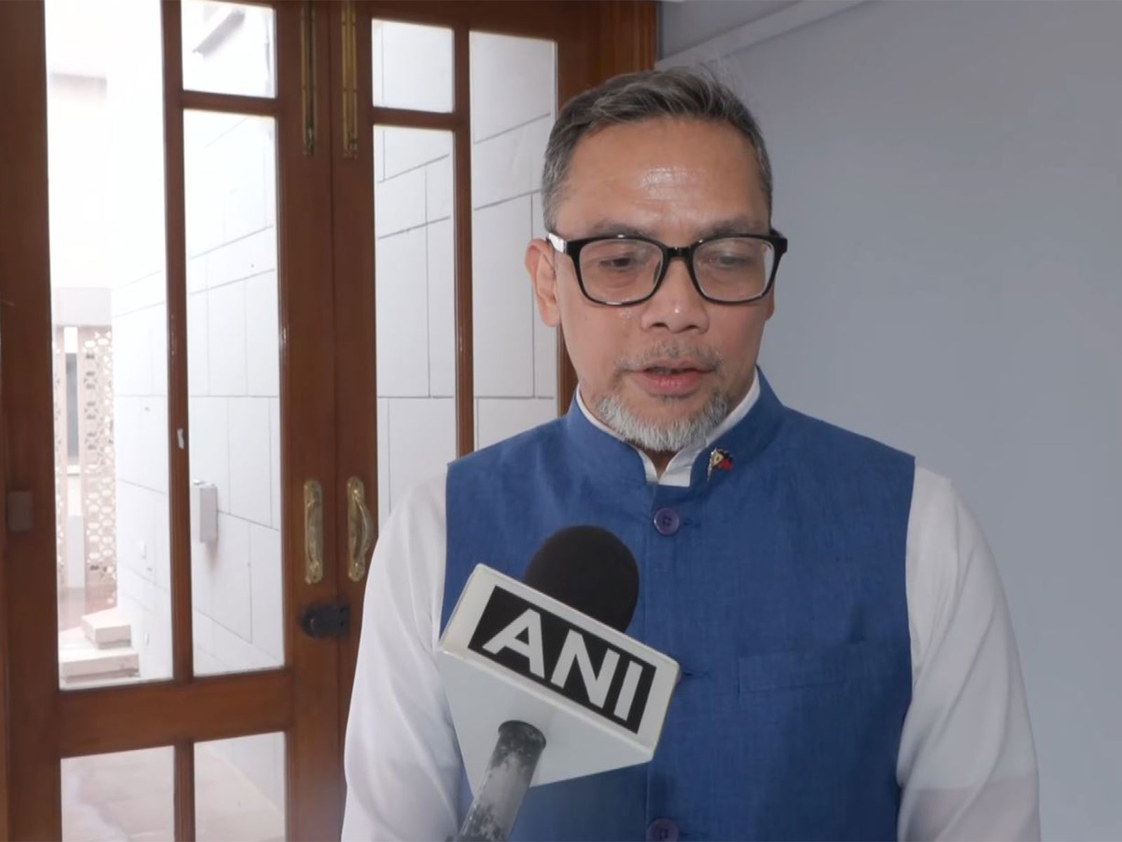Philippines' Ambassador to India Josel F. Ignacio (Photo/ANI) Philippines' Ambassador to India Josel F. Ignacio (Photo/ANI)