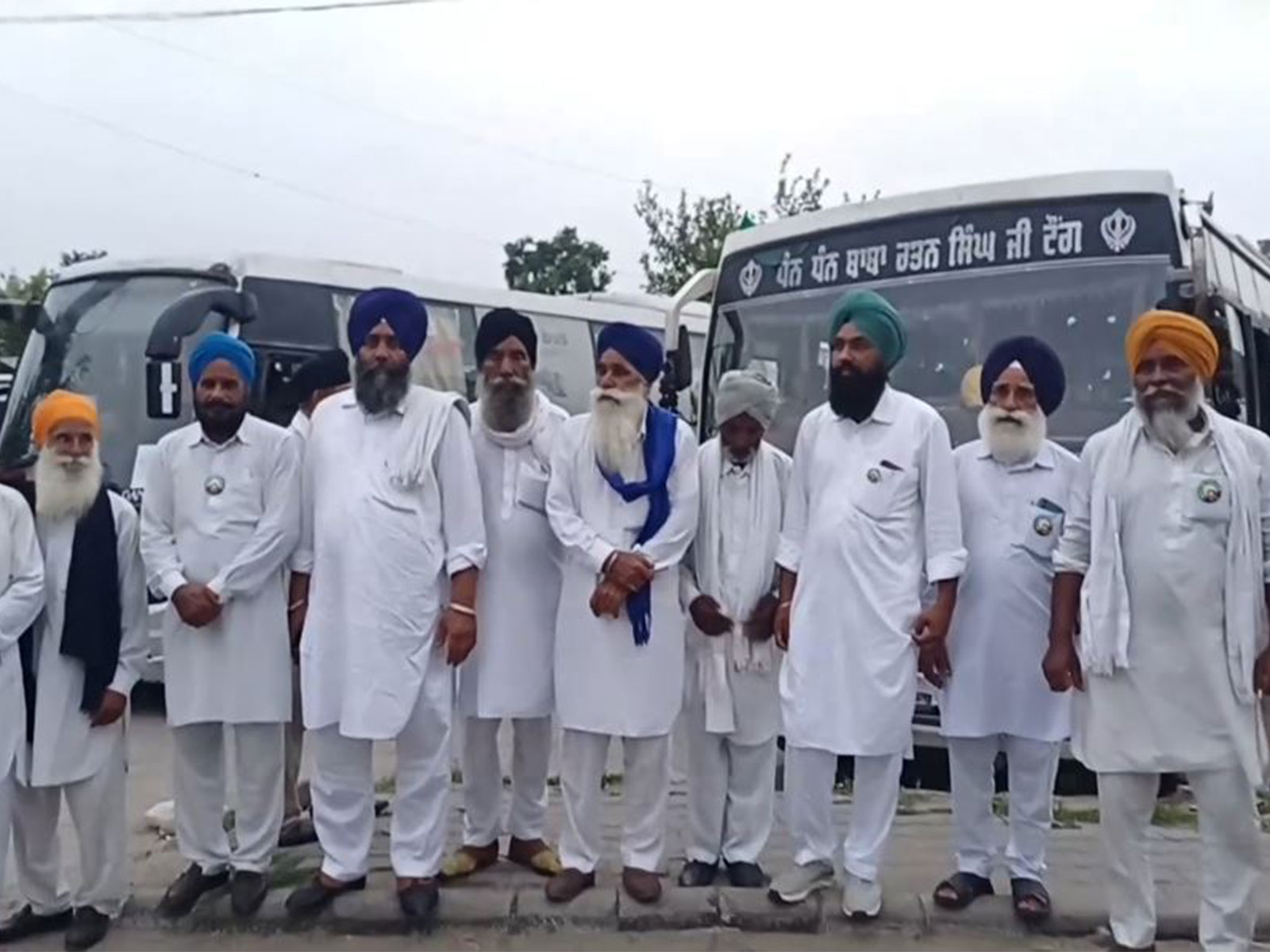 Punjab farmers march to Delhi against India-US trade deal (Photo/ANI)