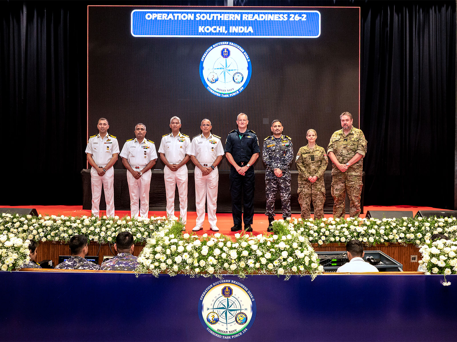 Operation Southern Readiness 26-2 commences at Southern Naval Command in Kochi (Photo/ANI)