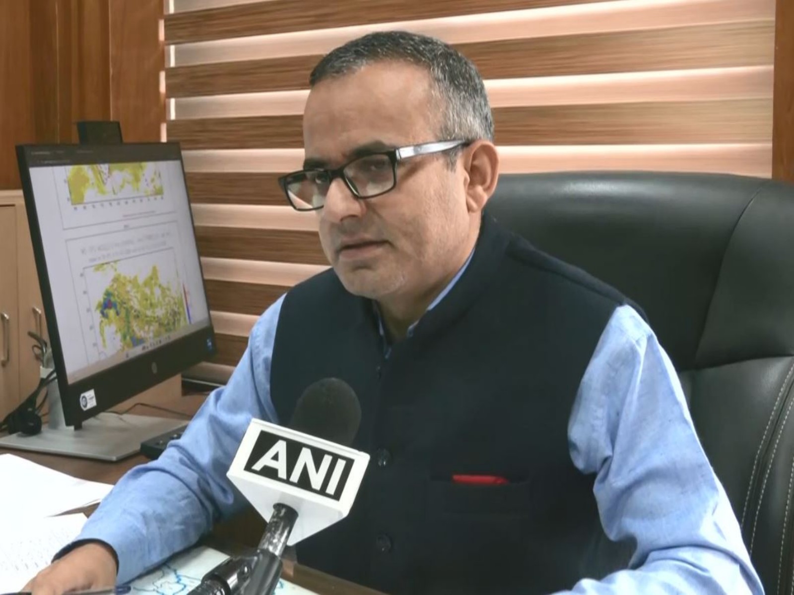 Sandeep Kumar Sharma, Senior Scientist, IMD Himachal Pradesh (Photo/ANI)