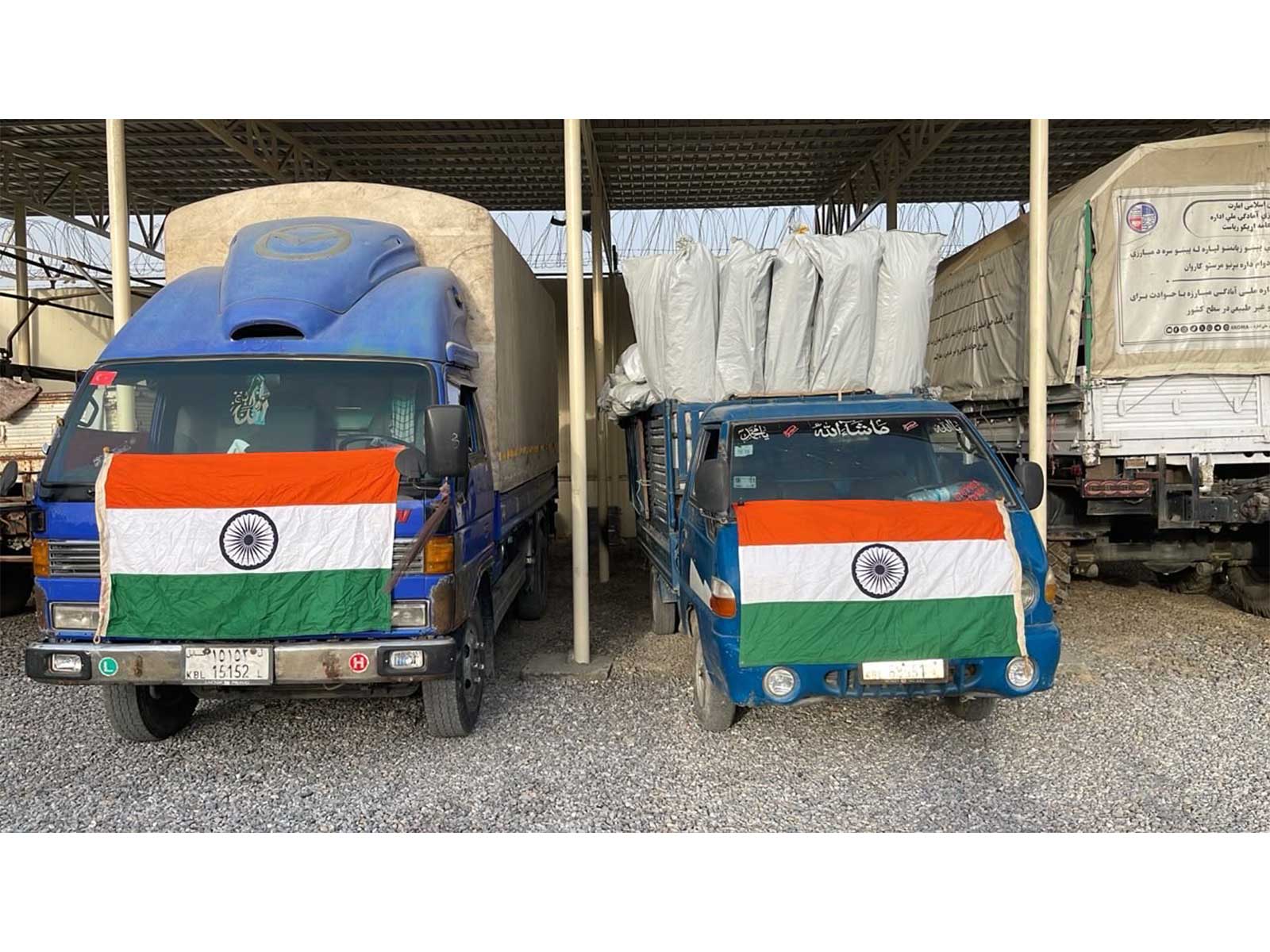 India delivered relief materials, including food items and family tents, to Afghanistan (Photo/X/@MEAIndia)