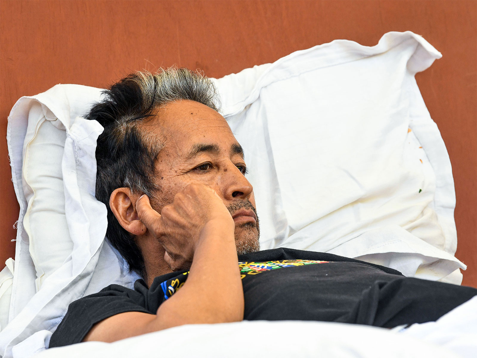 Activist Sonam Wangchuk during his hunger strike at Jantar Mantar (File Photo/ANI)