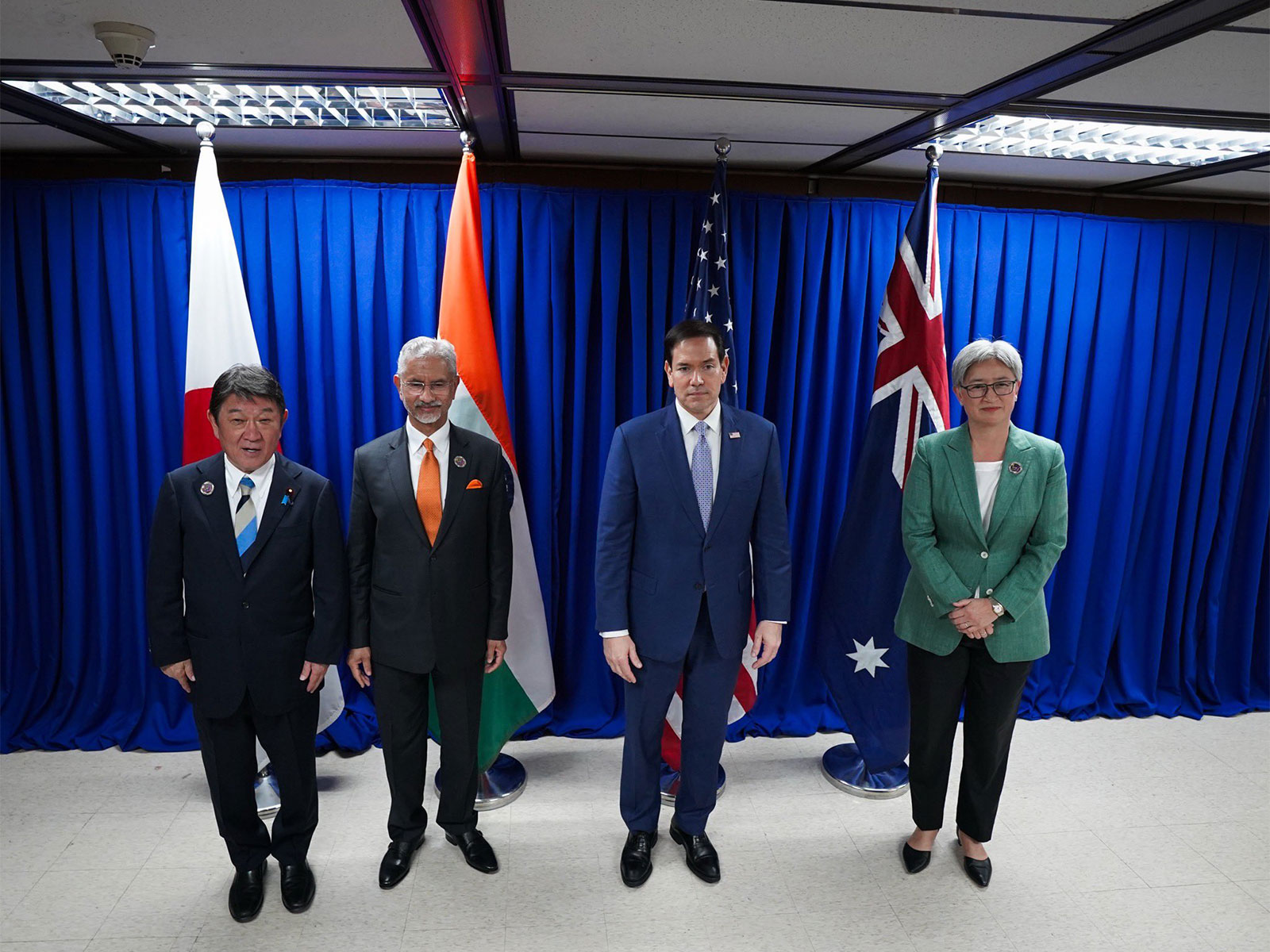 The Quad Foreign Ministers' Meeting (FMM) (Photo/X@SecRubio)
