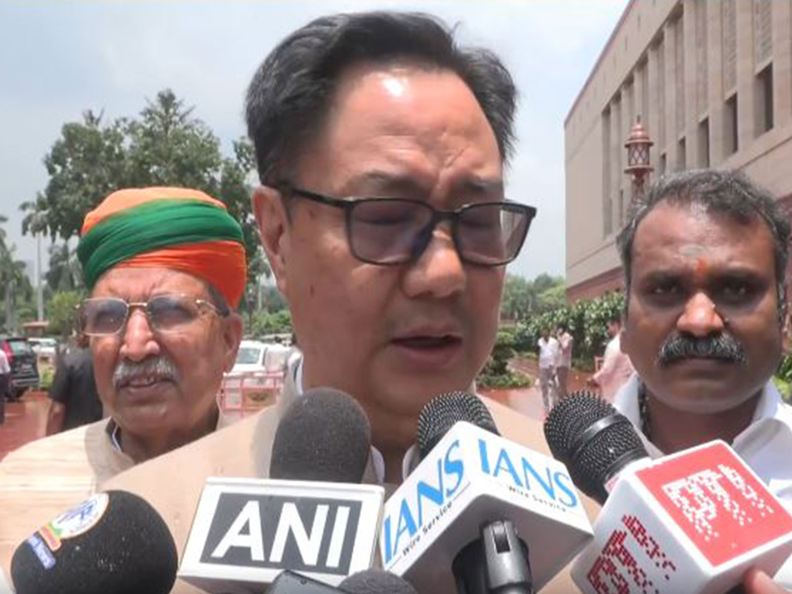 Union Minister of Parliamentary Affairs Kiren Rijiju (Photo/ANI)