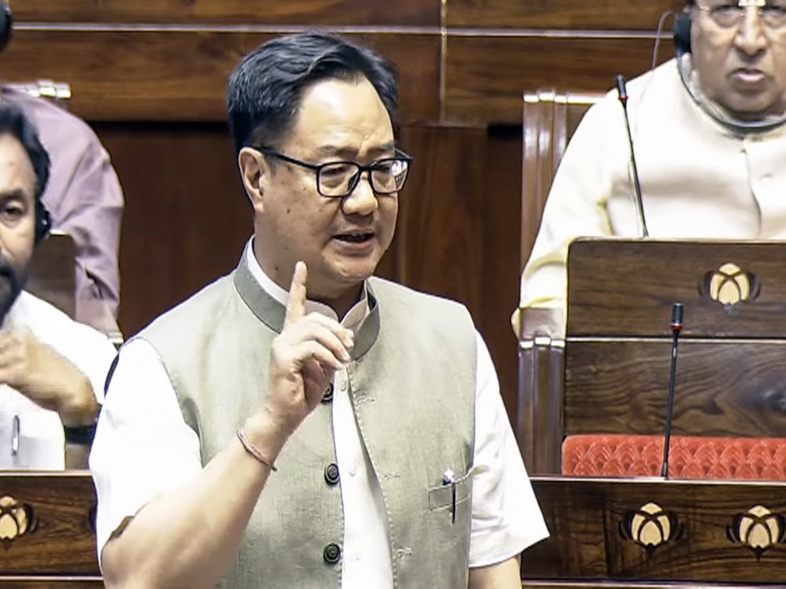 Union Minister of Parliamentary Affairs Kiren Rijiju (Photo/ANI)