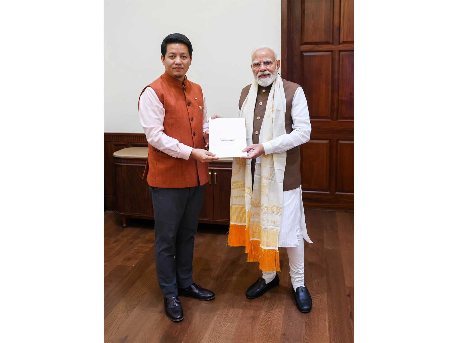 Prime Minister Narendra Modi and Sikkim Lok Sabha member Indra Hang Subba (Photo/ SikkimLokSabhaMP) Prime Minister Narendra Modi and Sikkim Lok Sabha member Indra Hang Subba (Photo/ SikkimLokSabhaMP)