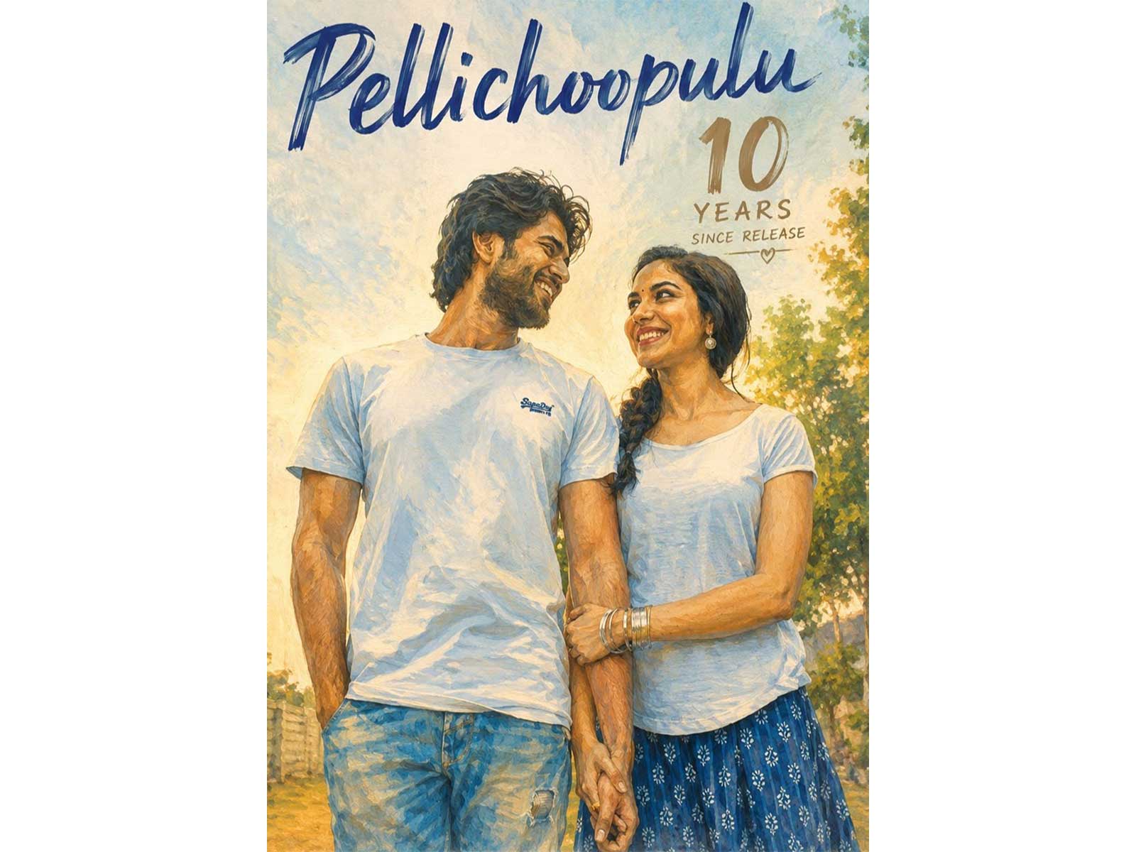 “I feel the weight on my shoulders… I feel different”: Vijay Deverakonda celebrates 10 years of ‘Pellichoopulu’