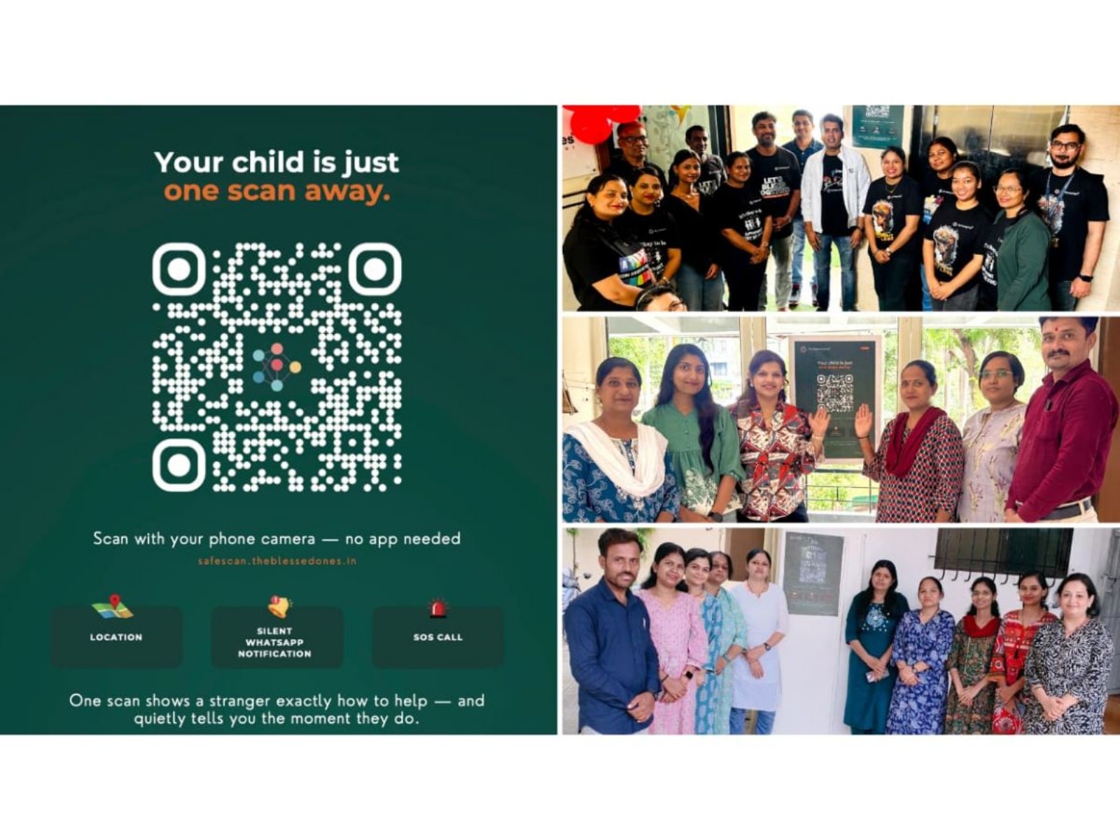 The Blessed Ones Launches ‘SafeScan’, A Wearable-Free Child Identification System for Children with Special Needs 